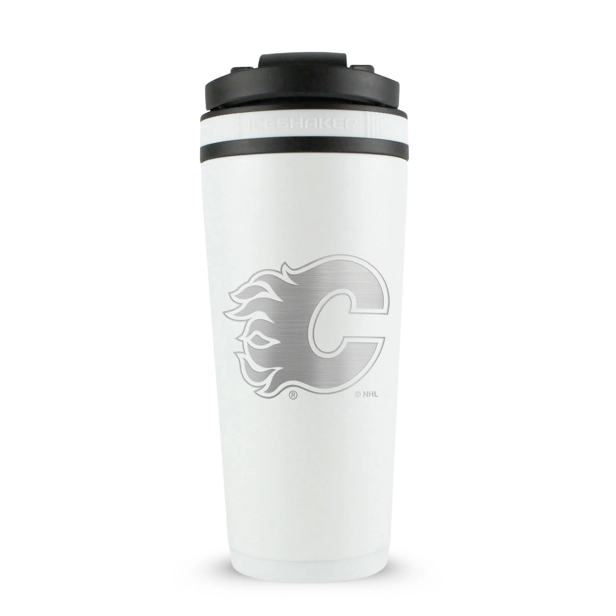 Officially Licensed Calgary Flames 26oz Ice Shaker - Image 2