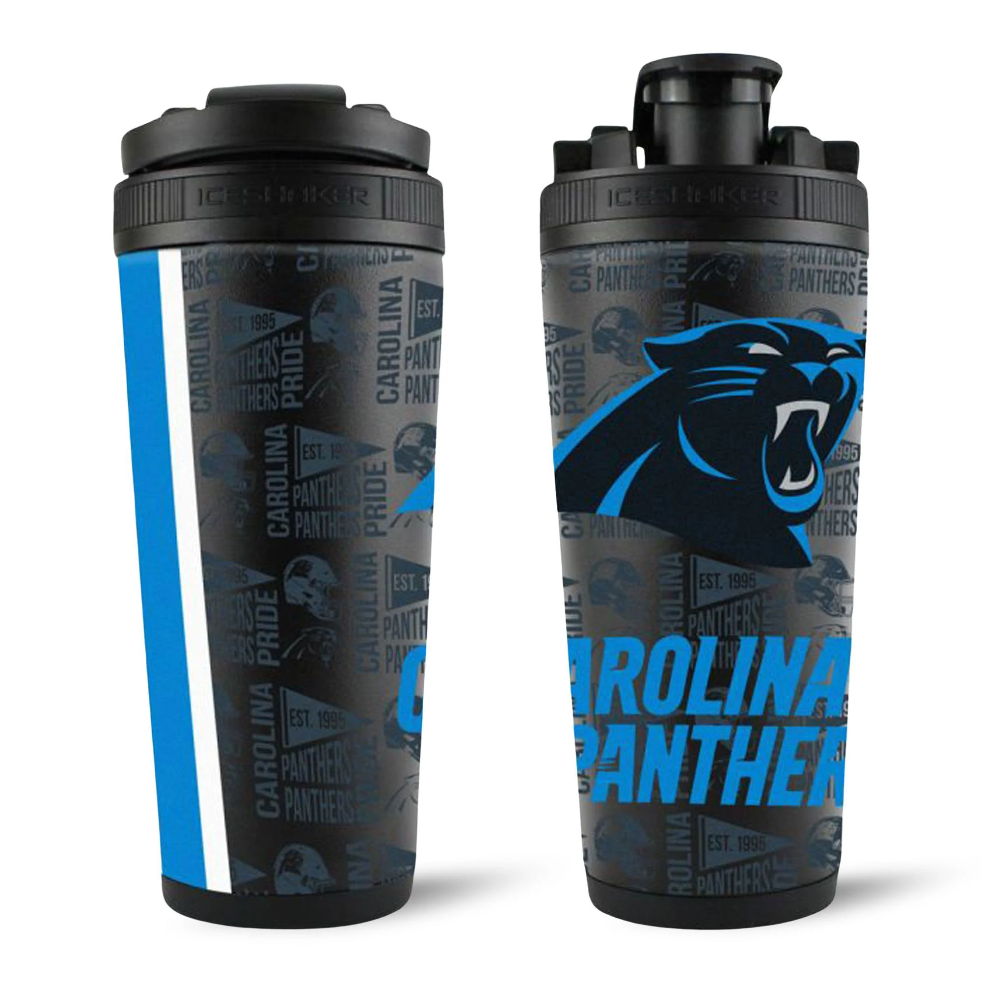 Officially Licensed Carolina Panthers 26oz Ice Shaker - Image 15