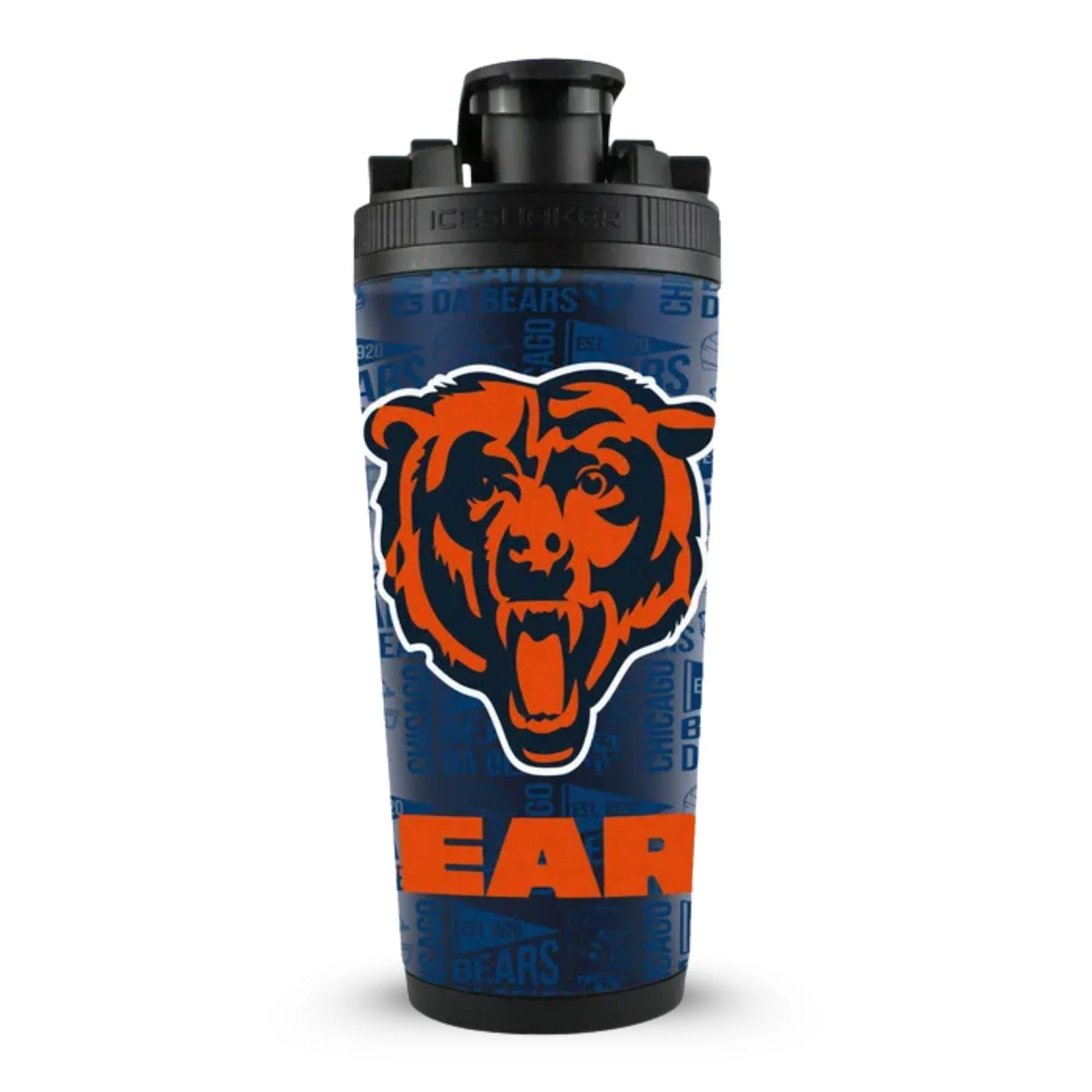 Officially Licensed Chicago Bears 4D Ice Shaker - Image 2