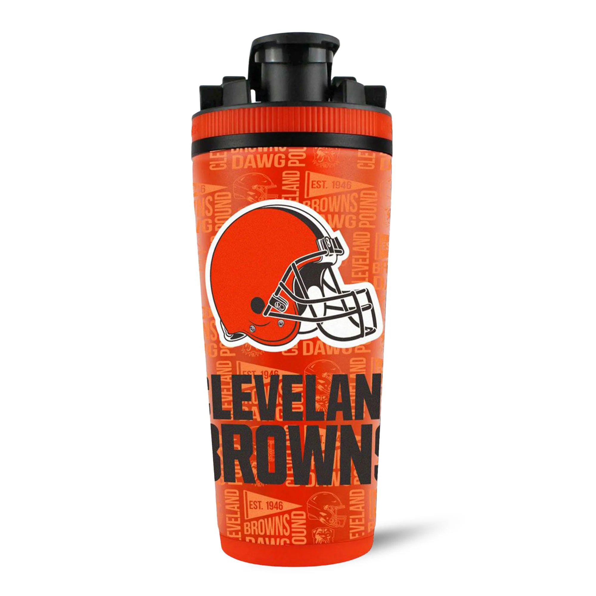 Officially Licensed Cleveland Browns 4D Ice Shaker - Image 2