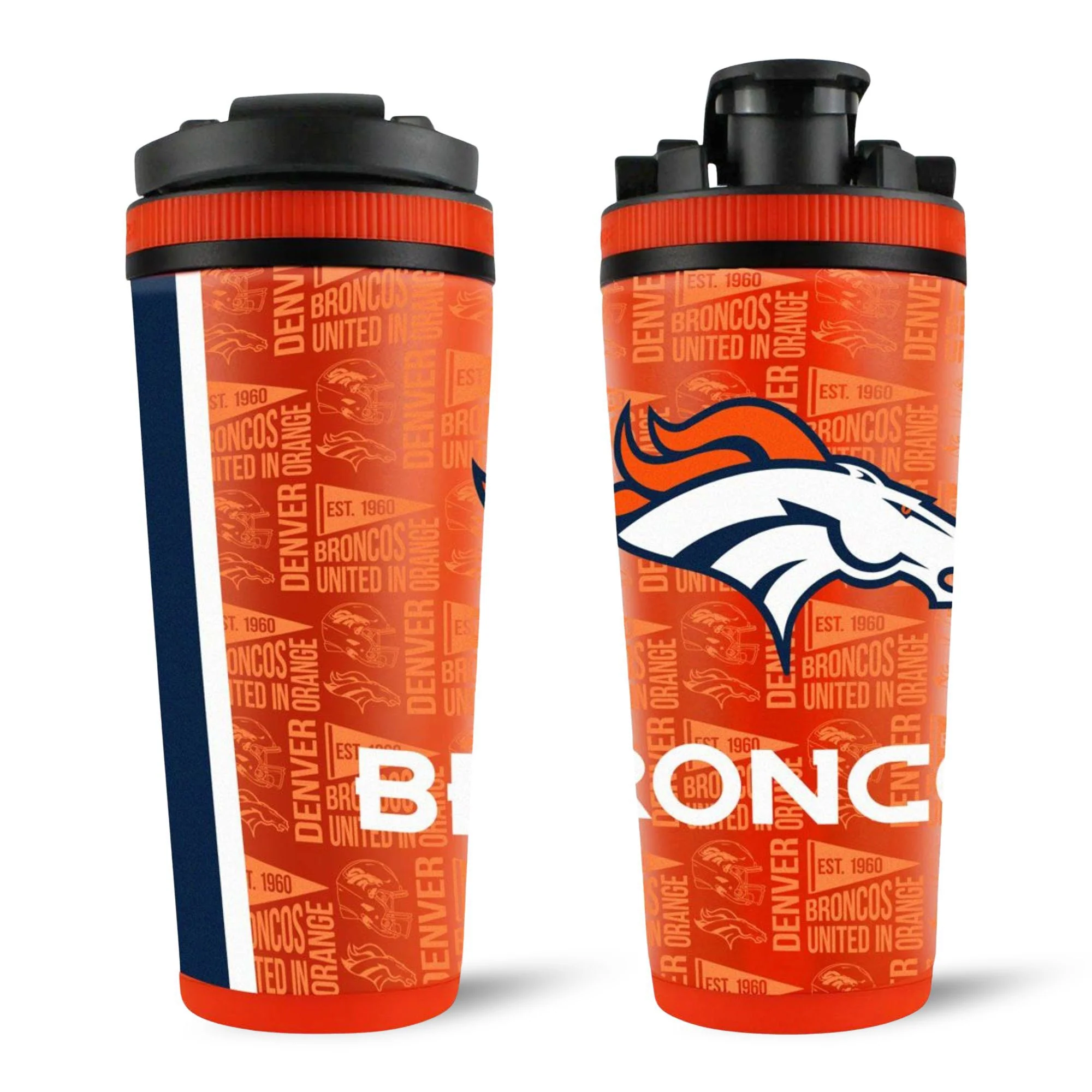 Officially Licensed Denver Broncos 26oz Ice Shaker - Image 22