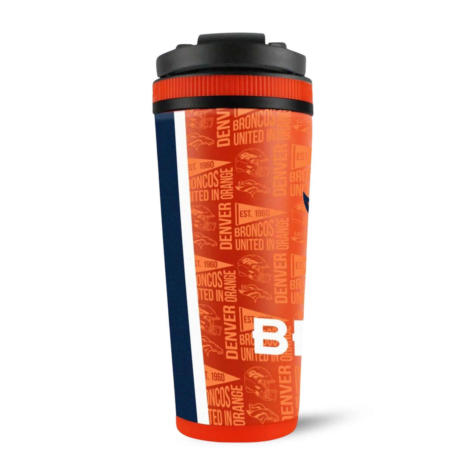 Officially Licensed Denver Broncos 4D Ice Shaker - Image 3