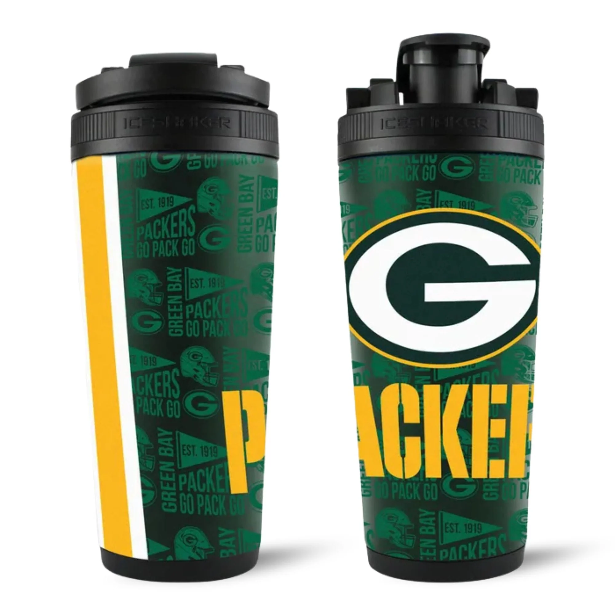 Officially Licensed Green Bay Packers 26oz Ice Shaker - Image 15