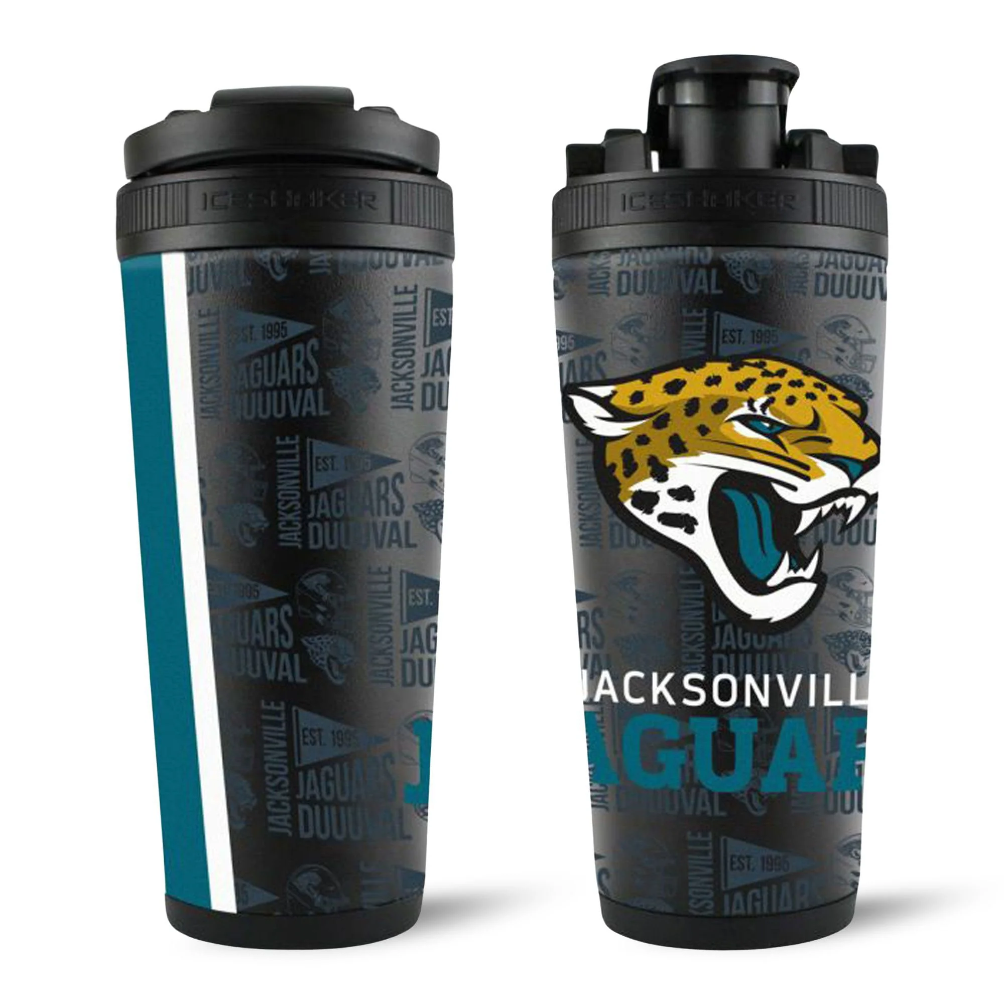 Officially Licensed Jacksonville Jaguars 26oz Ice Shaker - Image 15