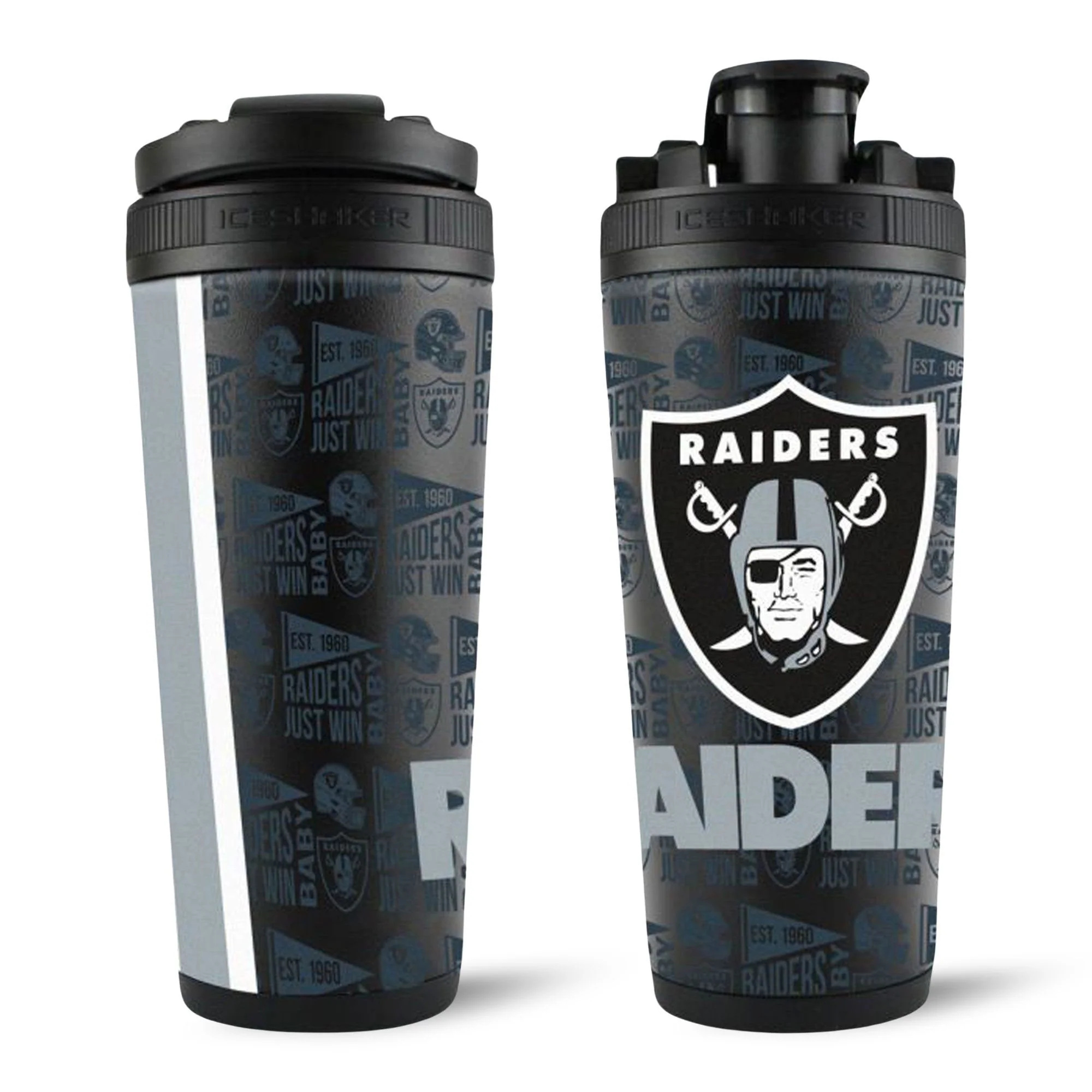 Officially Licensed Las Vegas Raiders 26oz Ice Shaker - Image 16