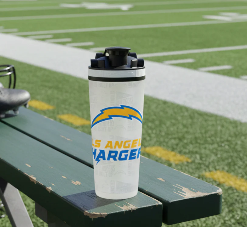 Officially Licensed Los Angeles Chargers 4D Ice Shaker