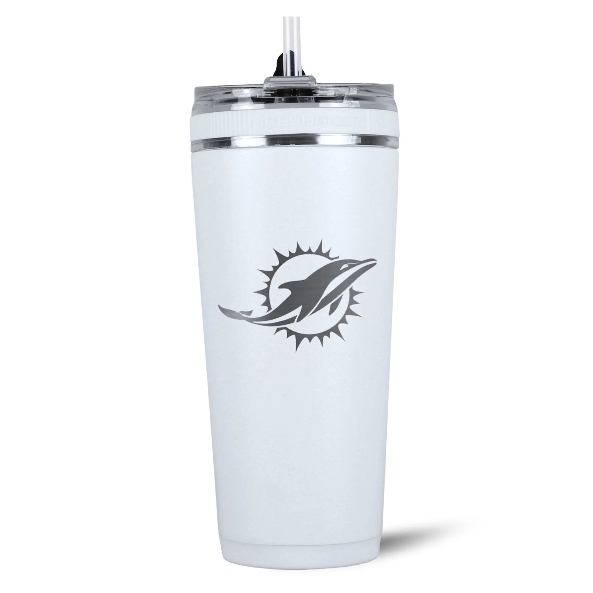 Officially Licensed Miami Dolphins 26oz Flex Bottle - Image 2