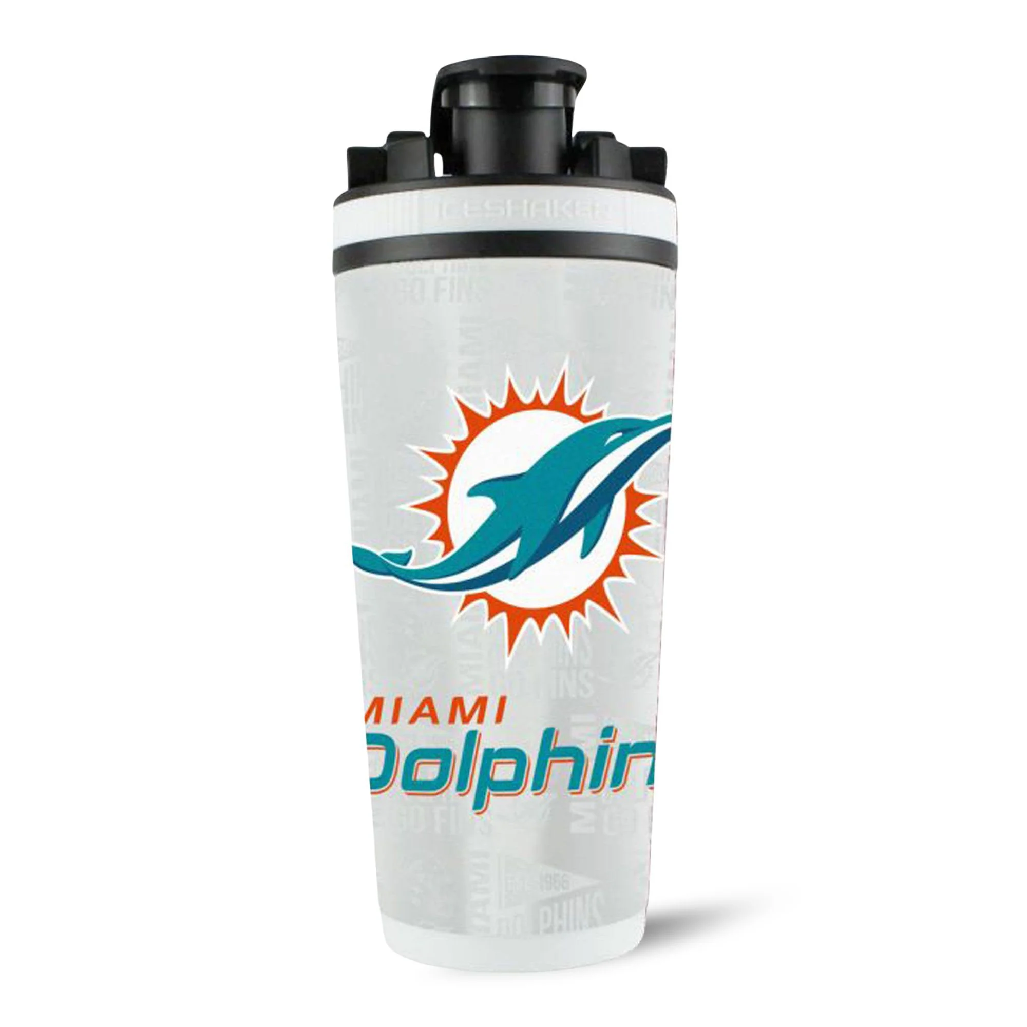 Officially Licensed Miami Dolphins 26oz Ice Shaker - Image 16