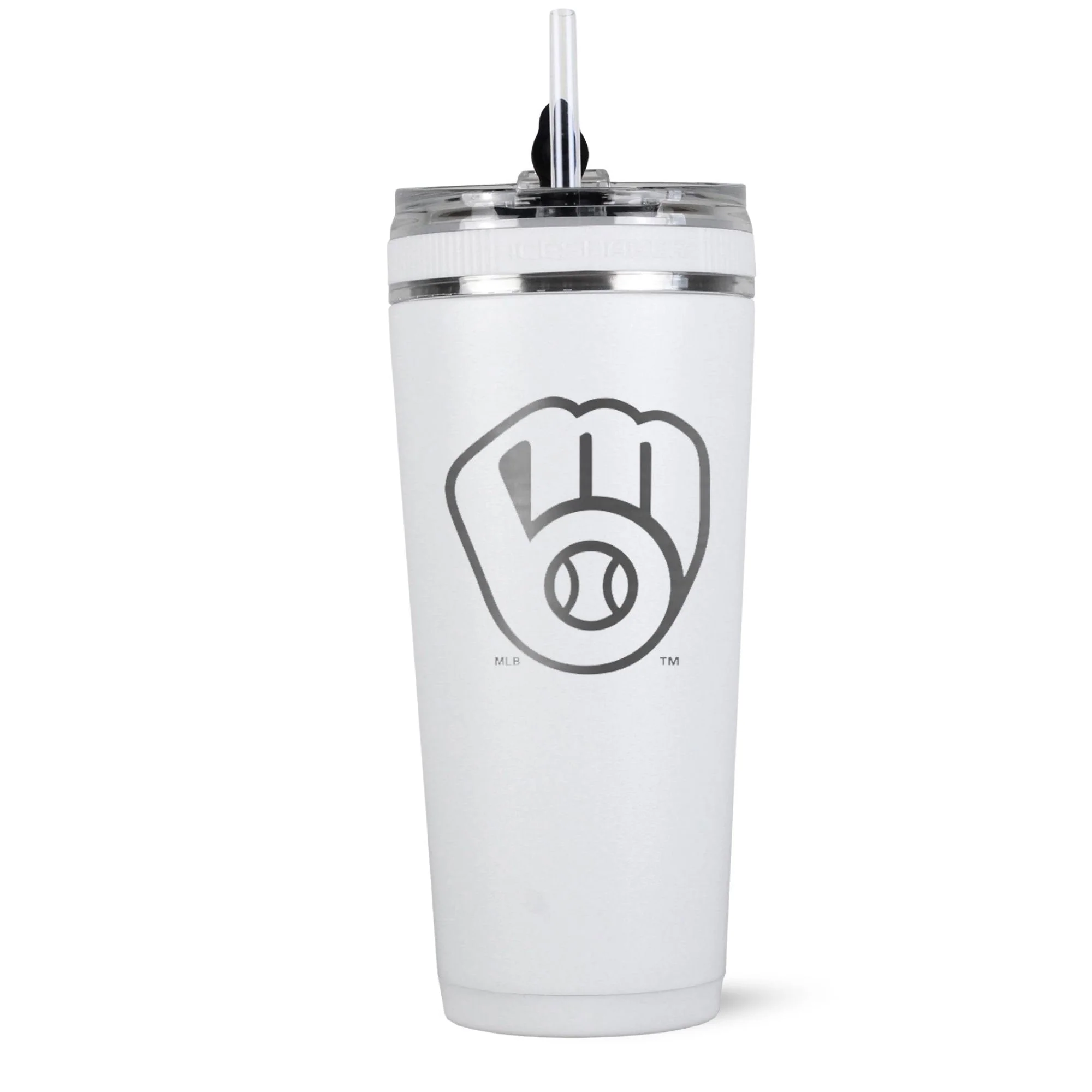 Officially Licensed Milwaukee Brewers 26oz Flex Bottle - Image 2
