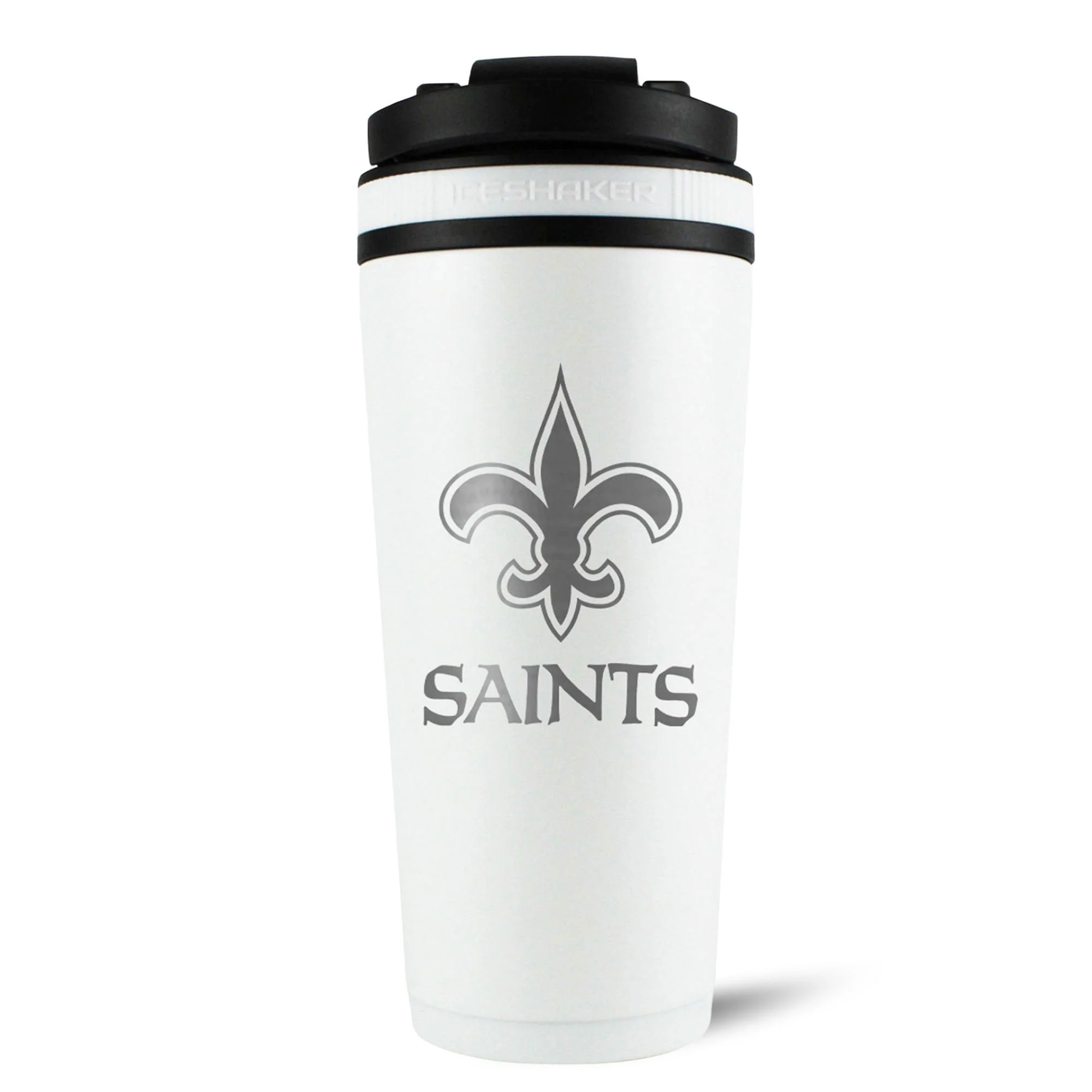 Officially Licensed New Orleans Saints 26oz Ice Shaker - Image 8