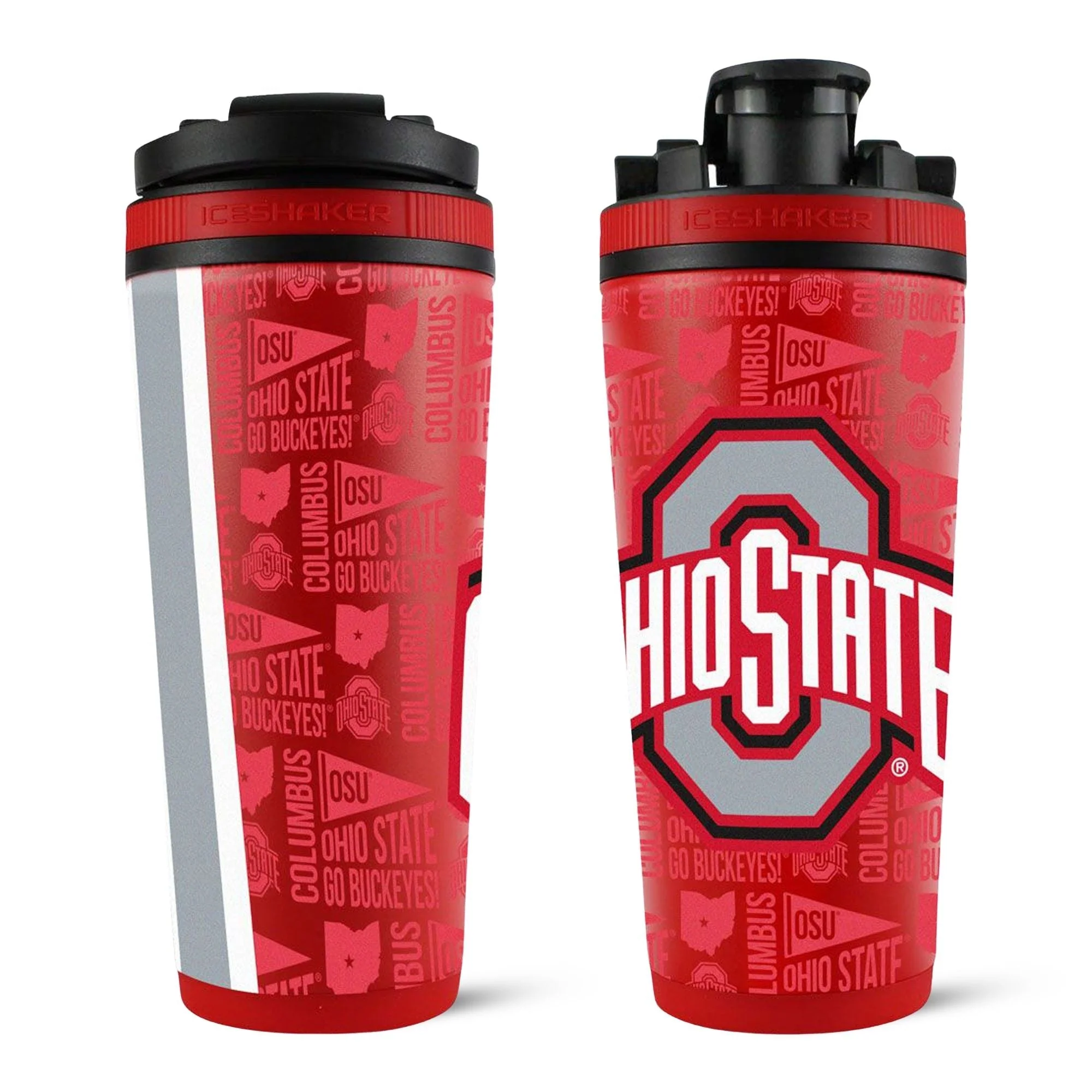 Officially Licensed Ohio State 26oz Ice Shaker - Image 15