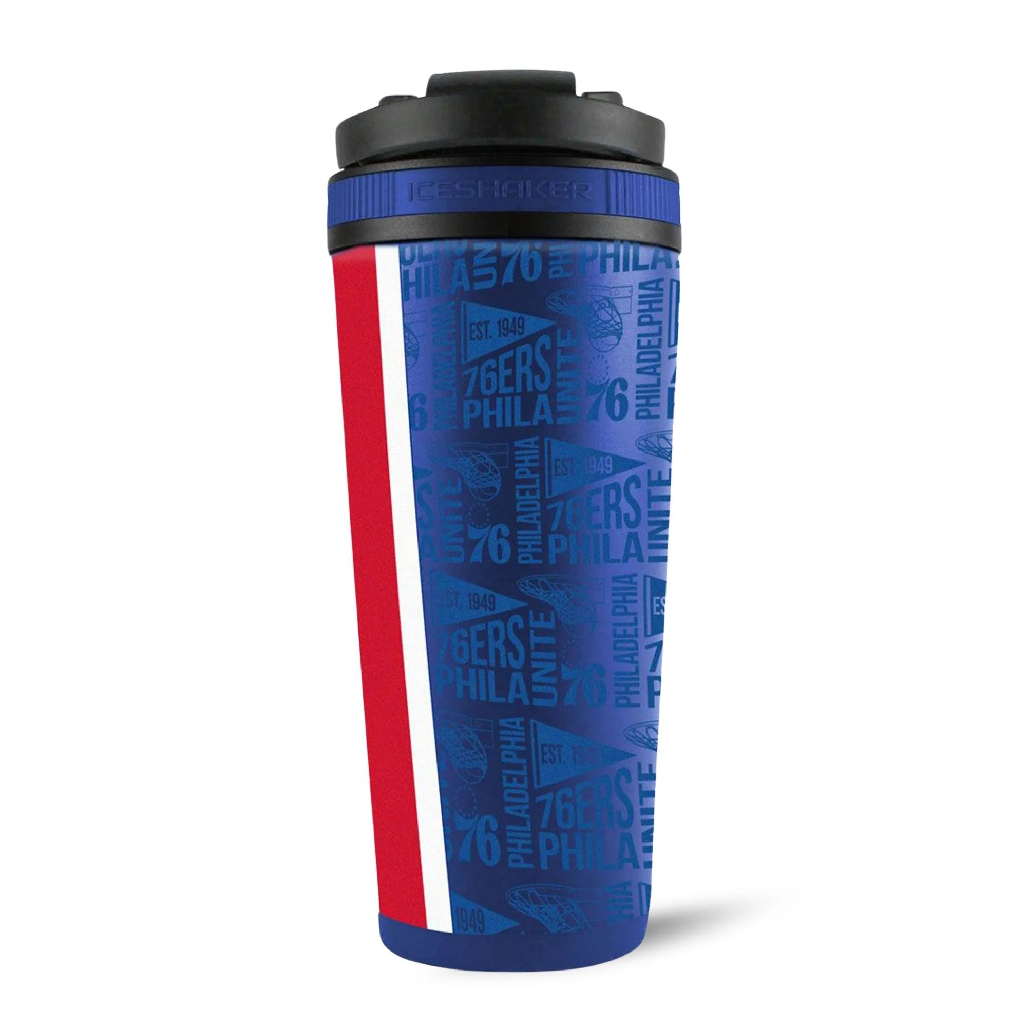 Officially Licensed Philadelphia 76ers 4D Ice Shaker - Image 3