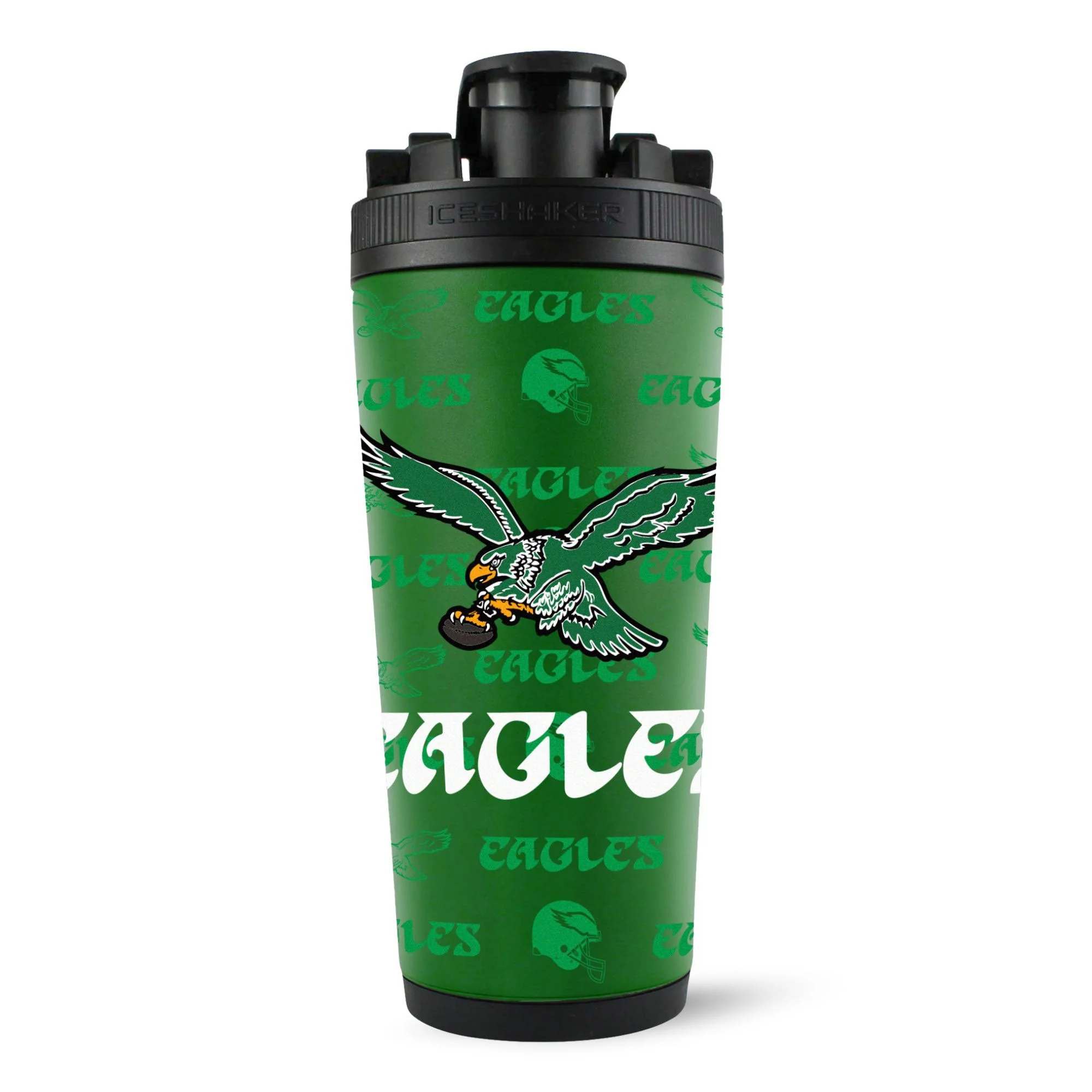 Officially Licensed Philadelphia Eagles Vintage 4D Ice Shaker - Image 2