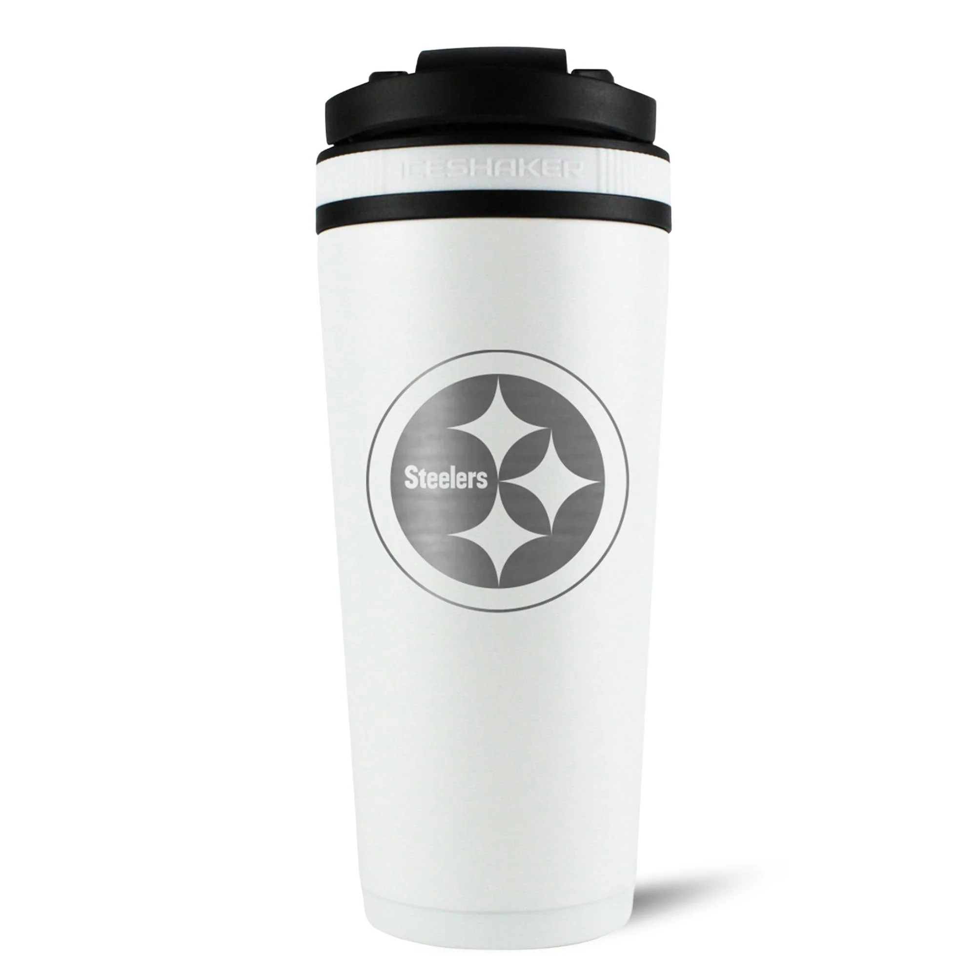 Officially Licensed Pittsburgh Steelers 26oz Ice Shaker - Image 8