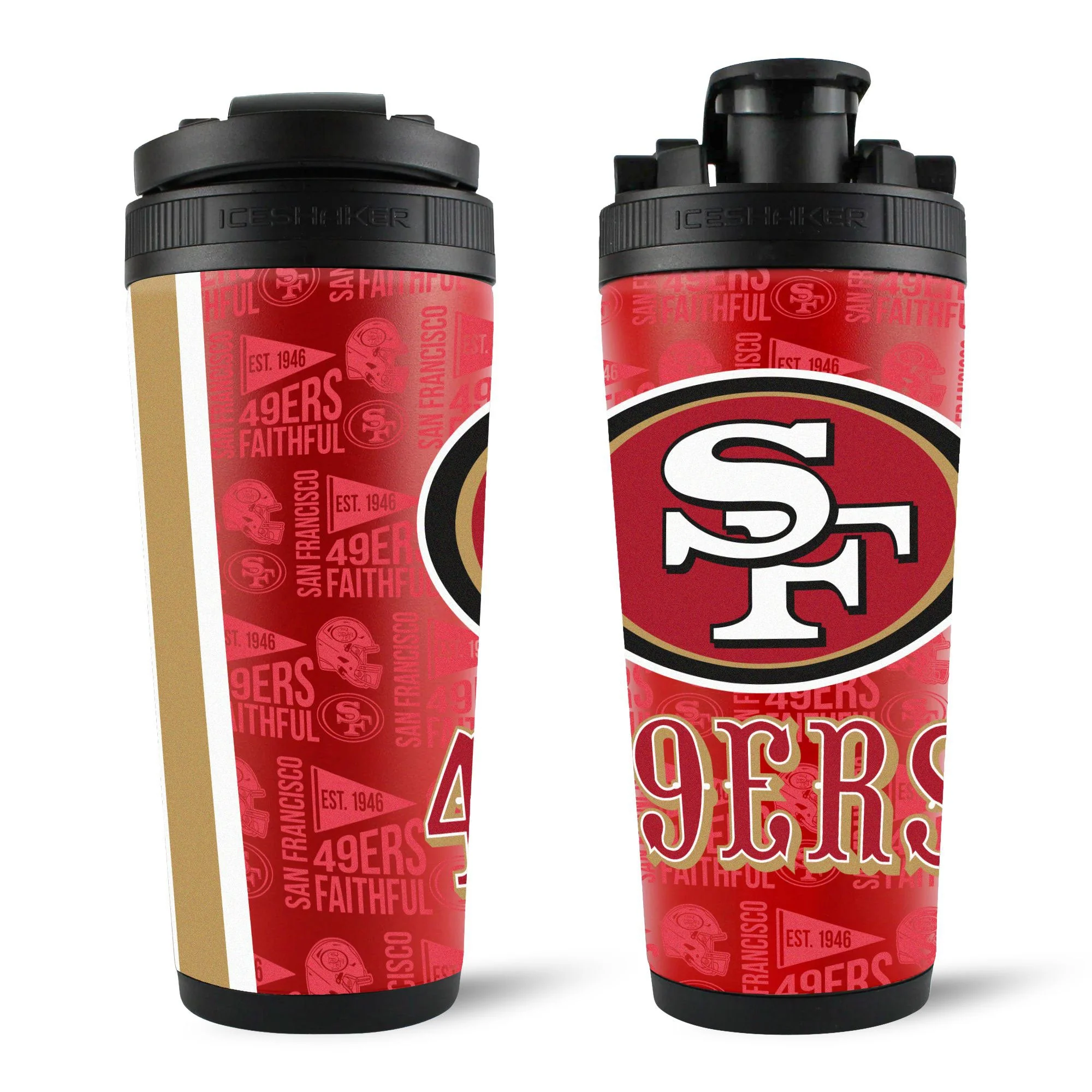 Officially Licensed San Francisco 49ers 26oz Ice Shaker - Image 15