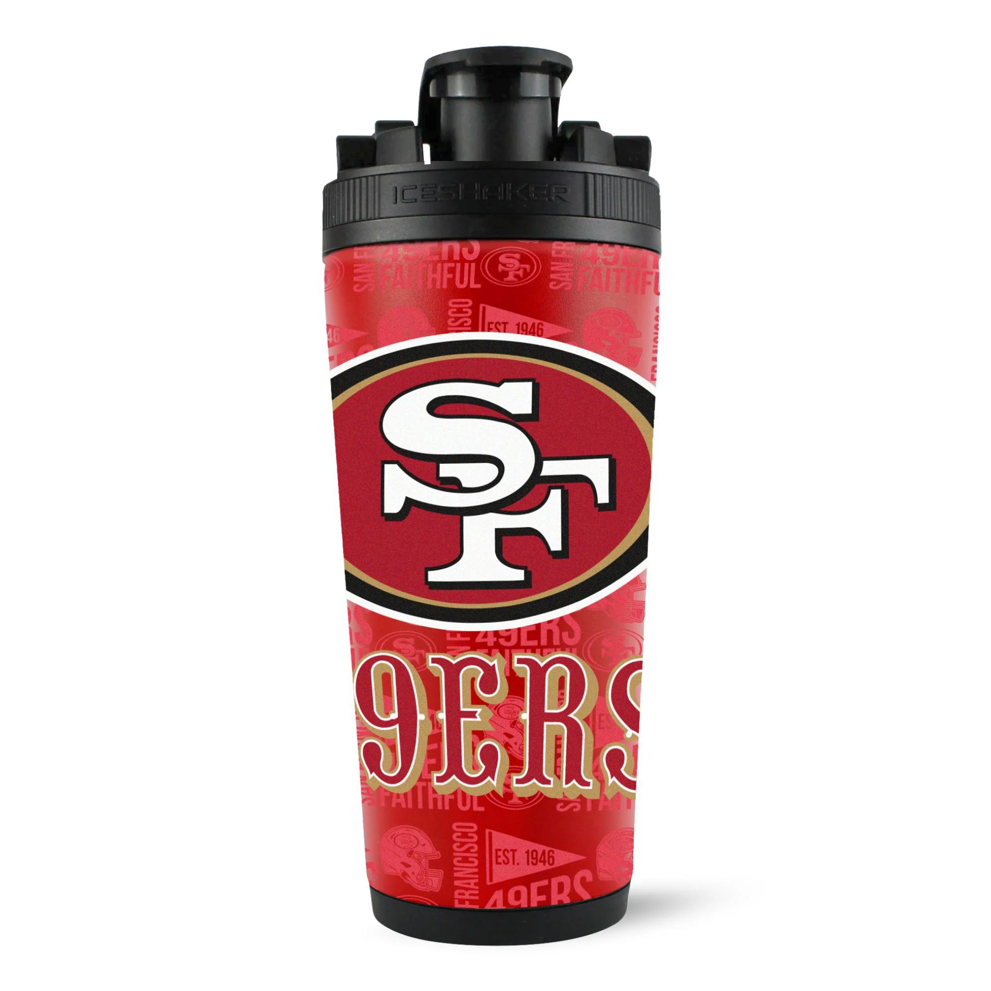 Officially Licensed San Francisco 49ers 4D Ice Shaker - Image 2