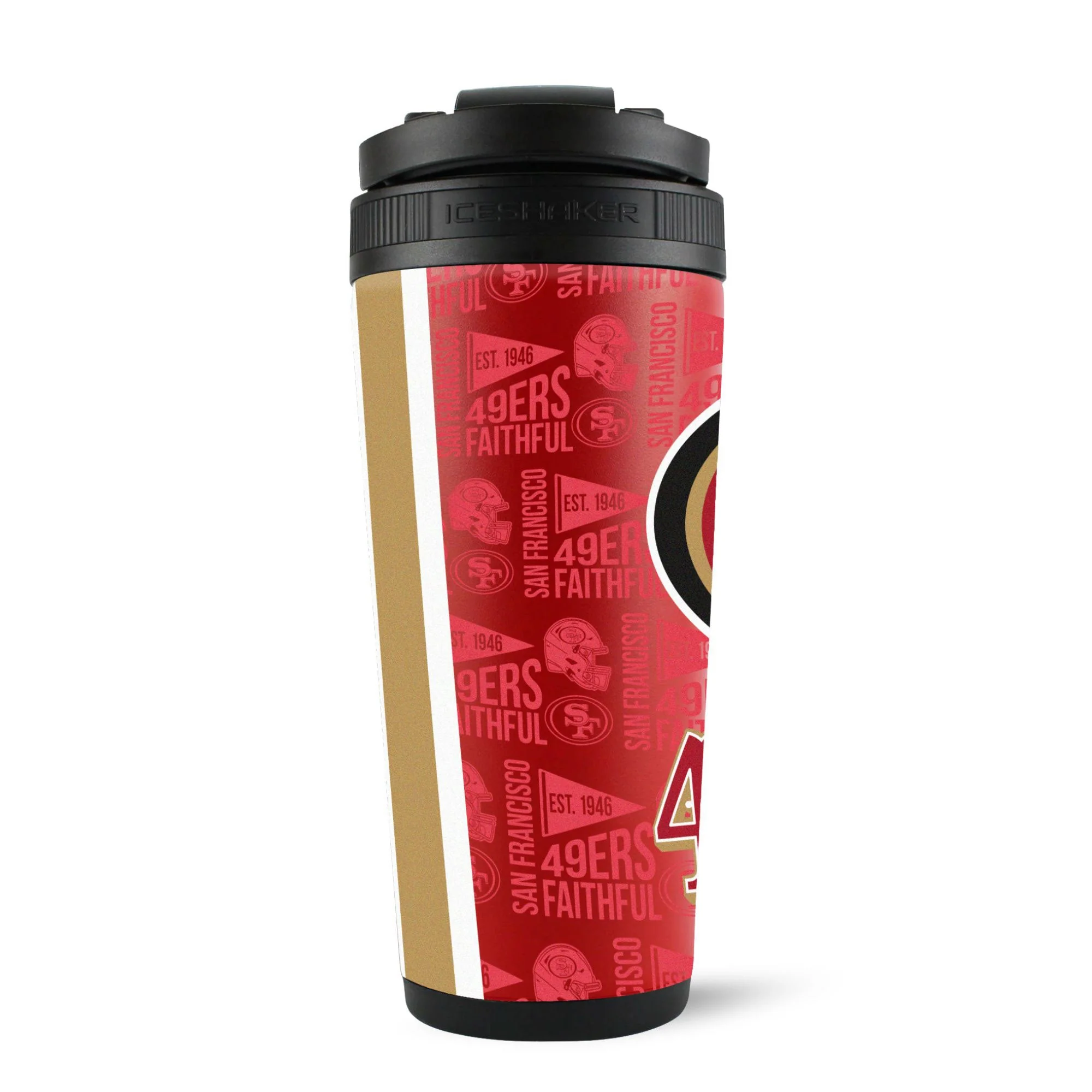 Officially Licensed San Francisco 49ers 4D Ice Shaker - Image 3