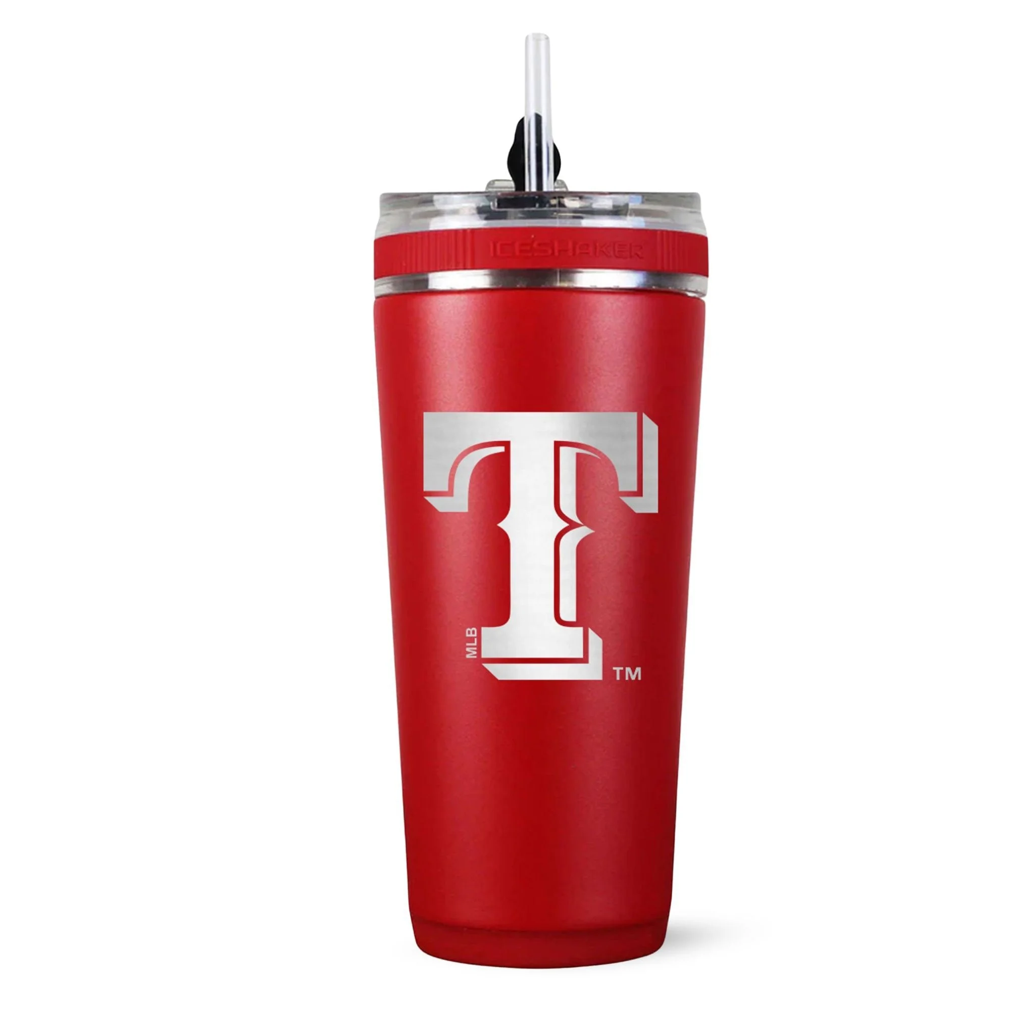 Officially Licensed Texas Rangers 26oz Flex Bottle - Image 2