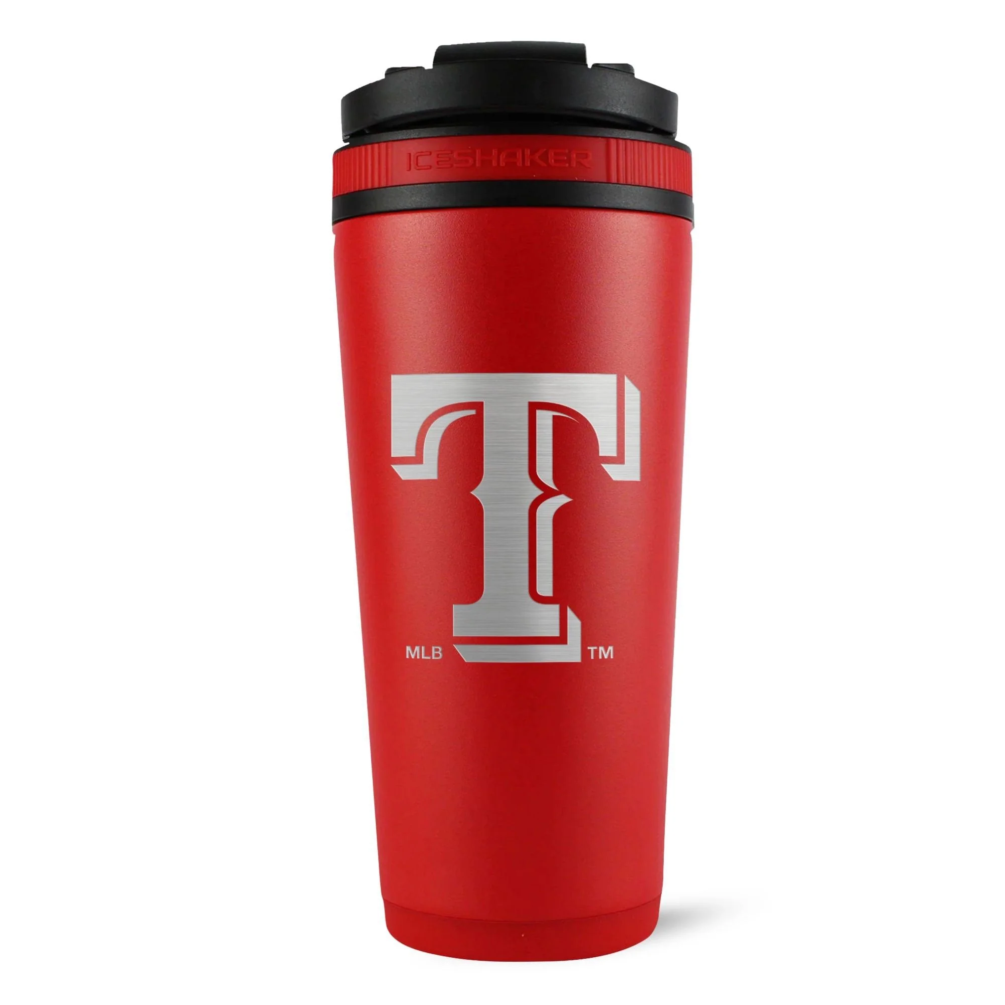 Officially Licensed Texas Rangers 26oz Ice Shaker - Image 2