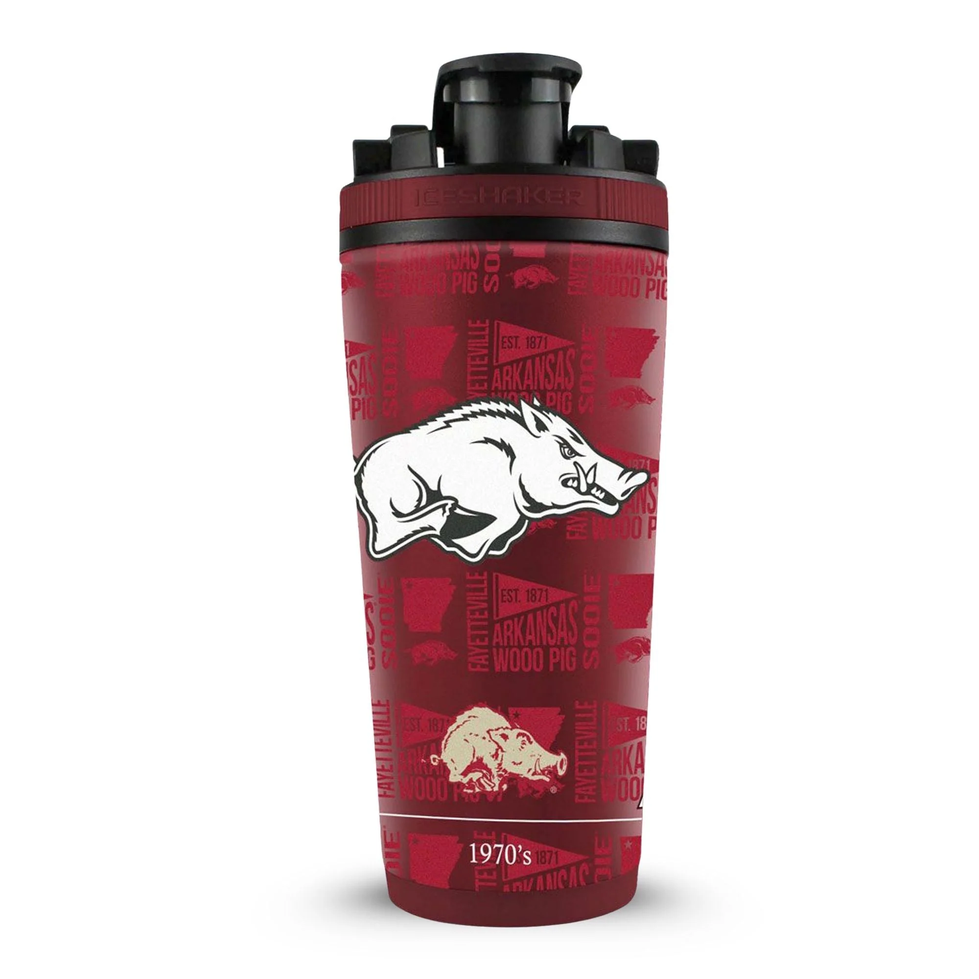 Officially Licensed University of Arkansas 26oz Ice Shaker - Image 16