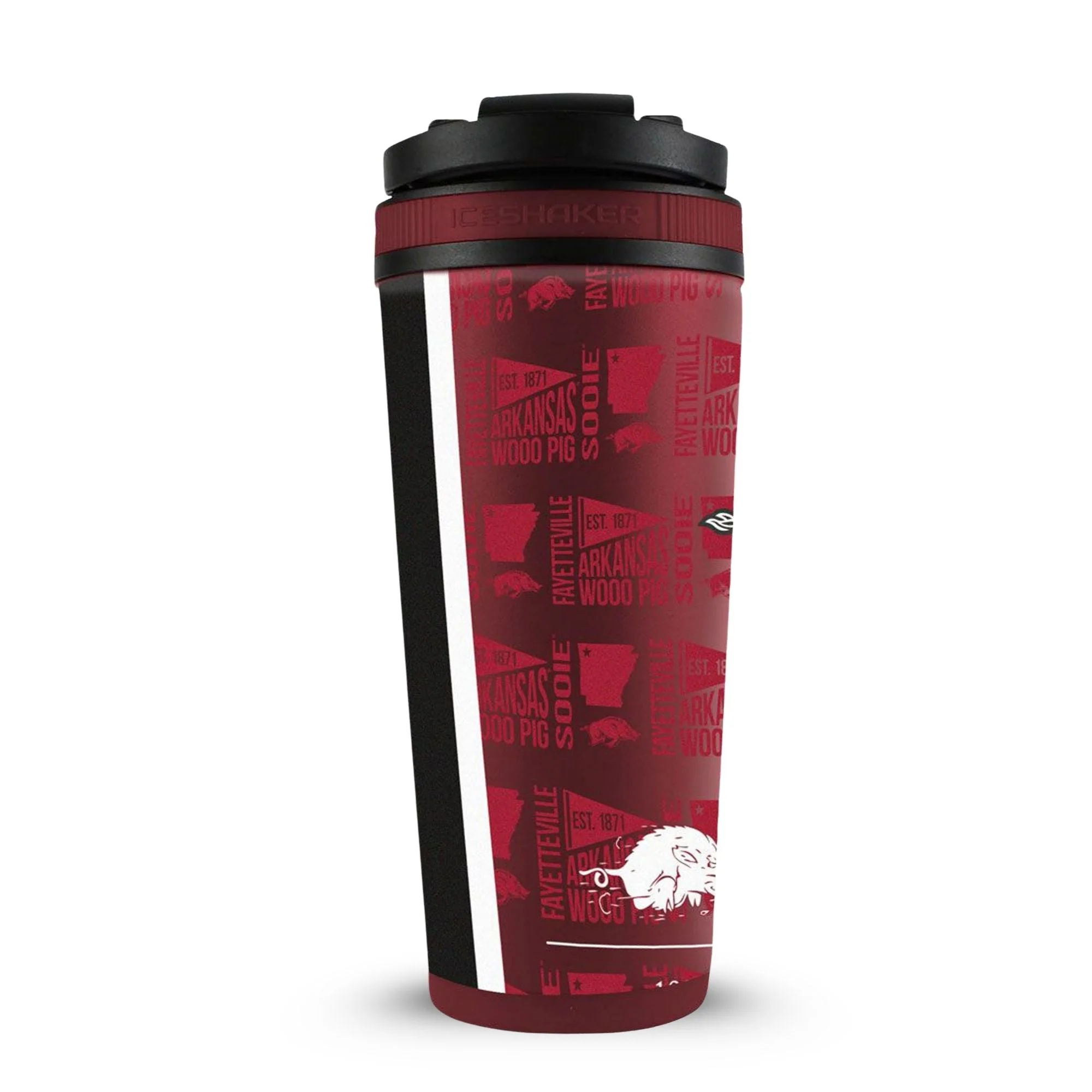 Officially Licensed University of Arkansas 26oz Ice Shaker - Image 17
