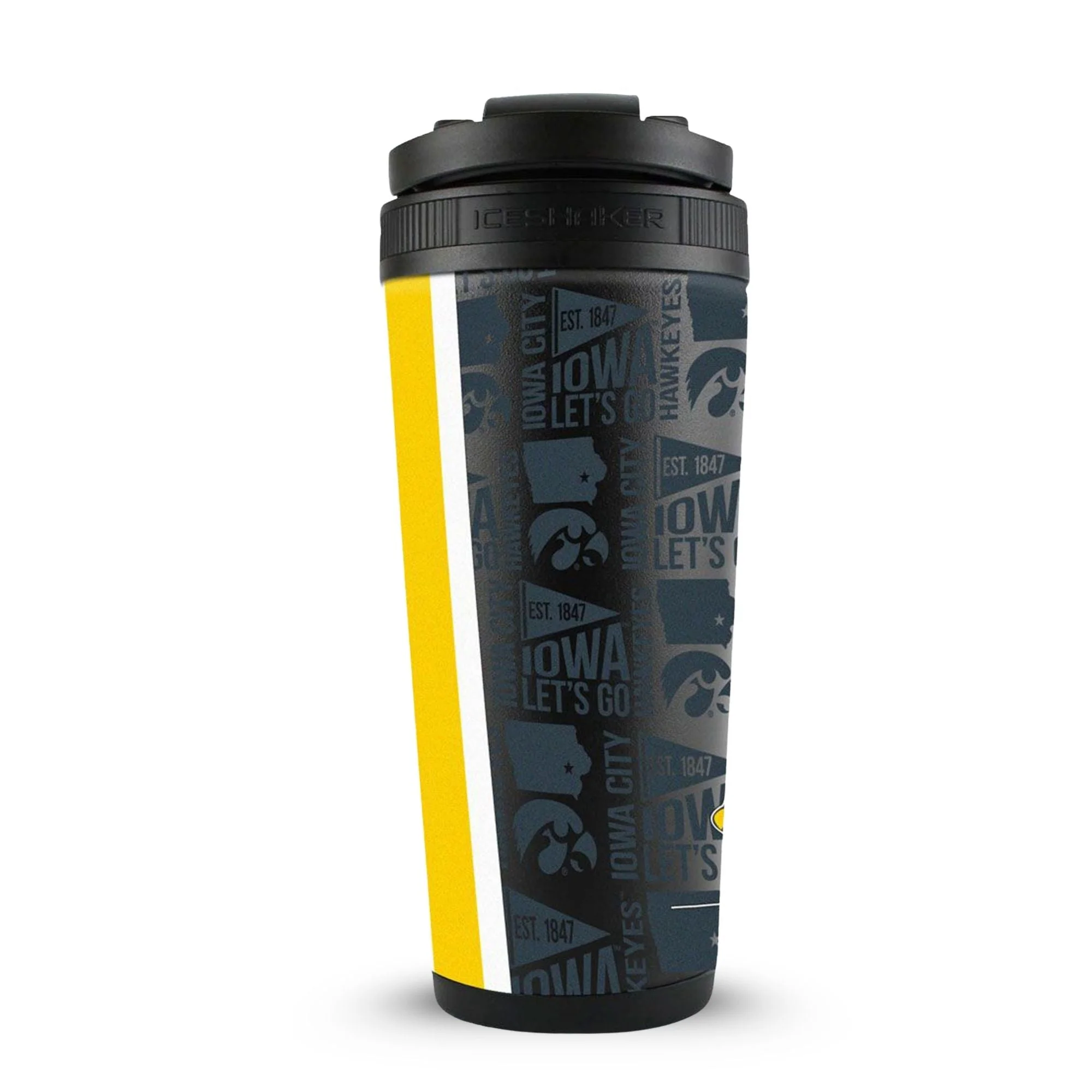 Officially Licensed University of Iowa 26oz Ice Shaker - Image 17