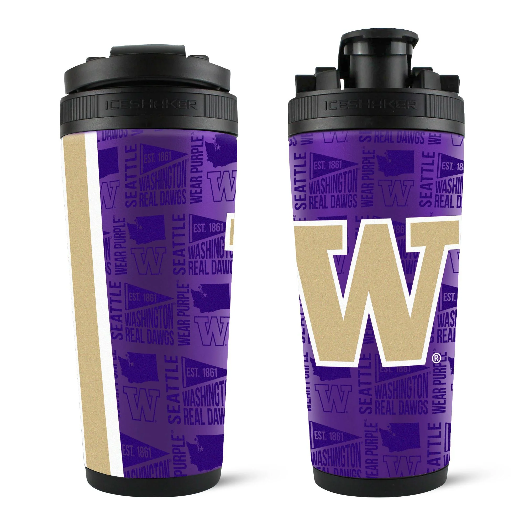 Officially Licensed University of Washington 26oz Ice Shaker - Image 15