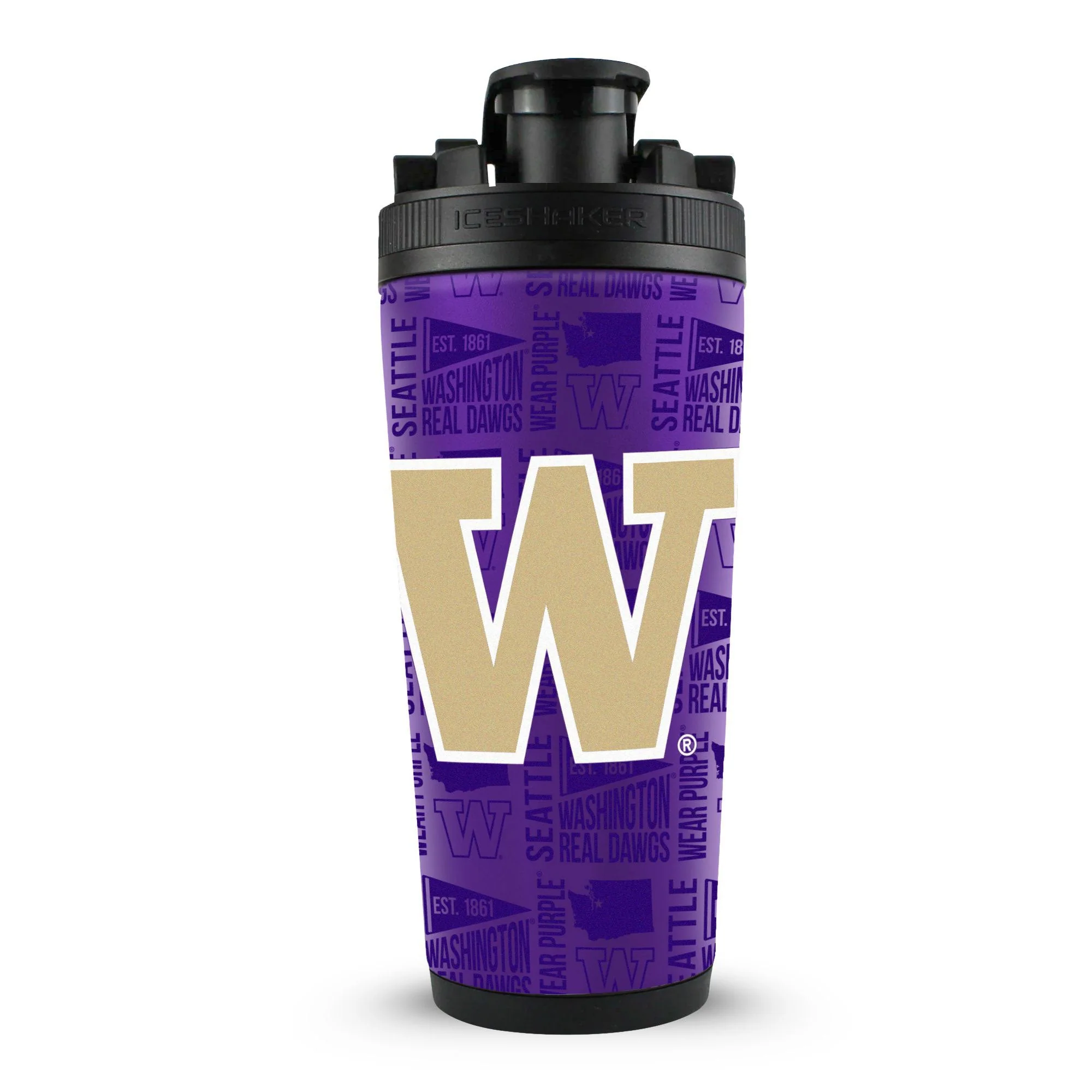 Officially Licensed University of Washington 26oz Ice Shaker - Image 16