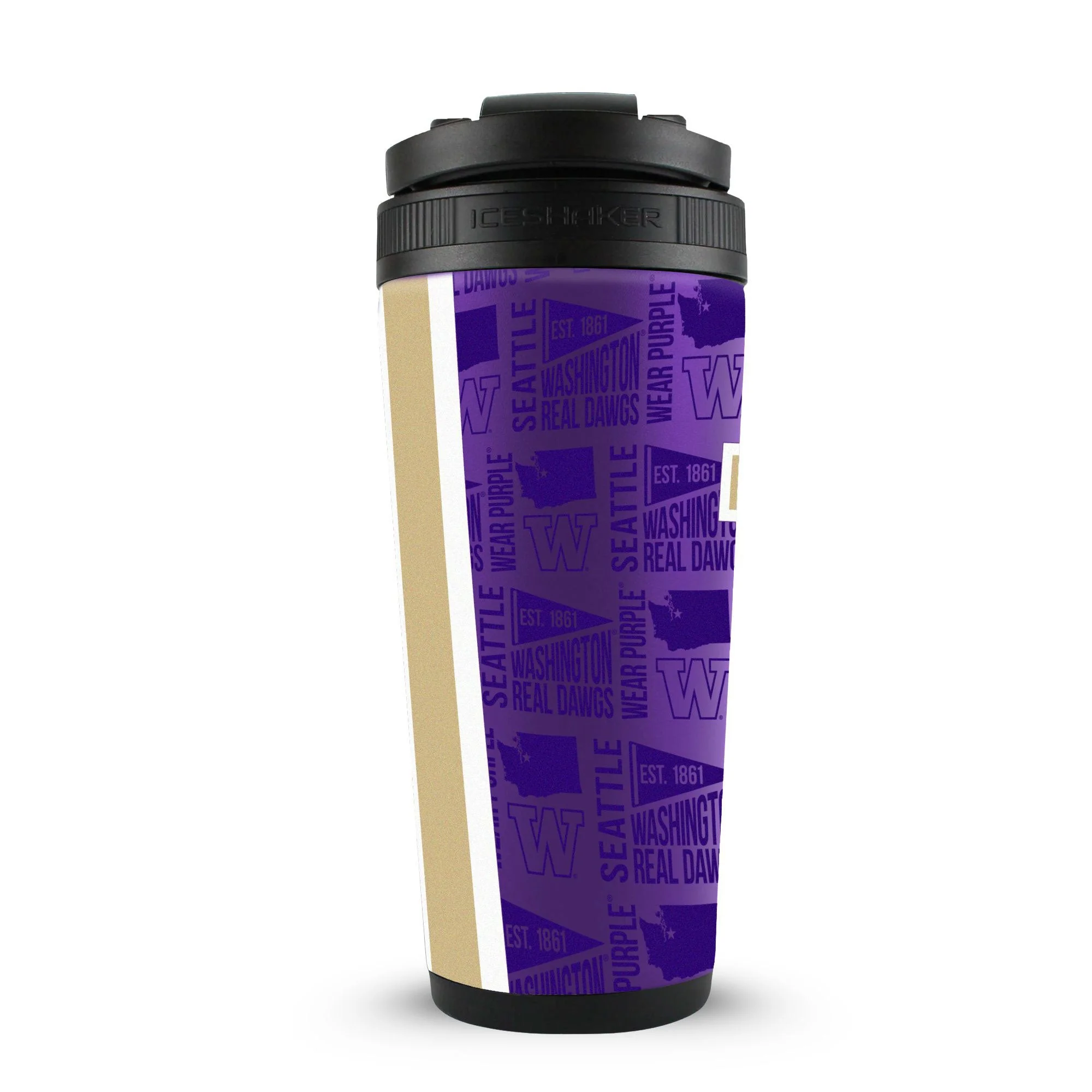 Officially Licensed University of Washington 26oz Ice Shaker - Image 17