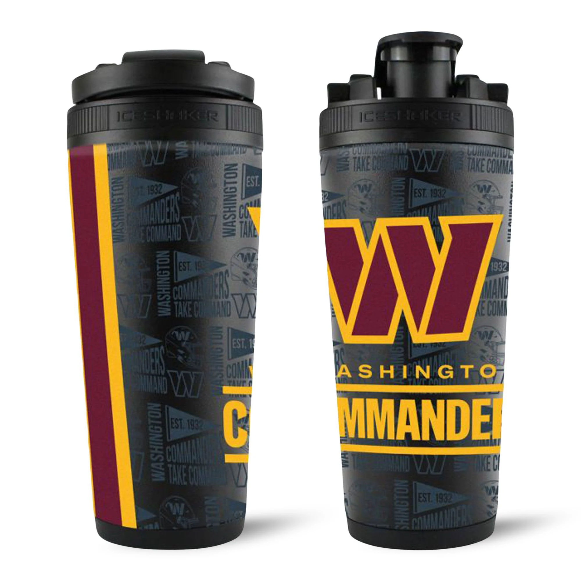 Officially Licensed Washington Commanders 4D Ice Shaker - Image 2