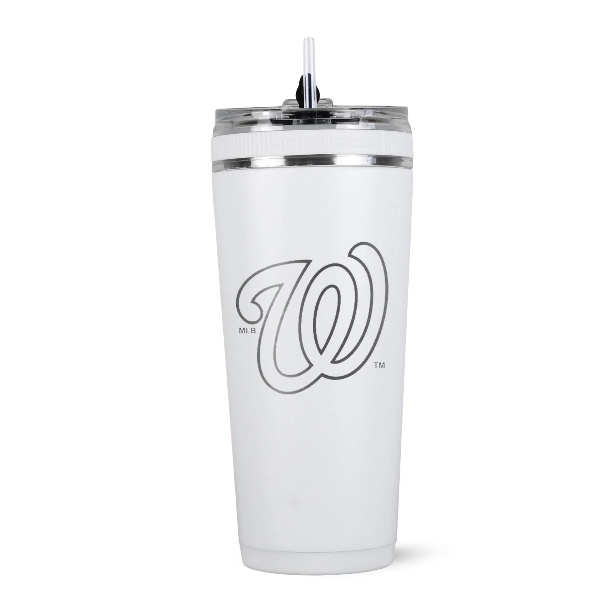 Officially Licensed Washington Nationals 26oz Flex Bottle - Inverted Logo - Image 2