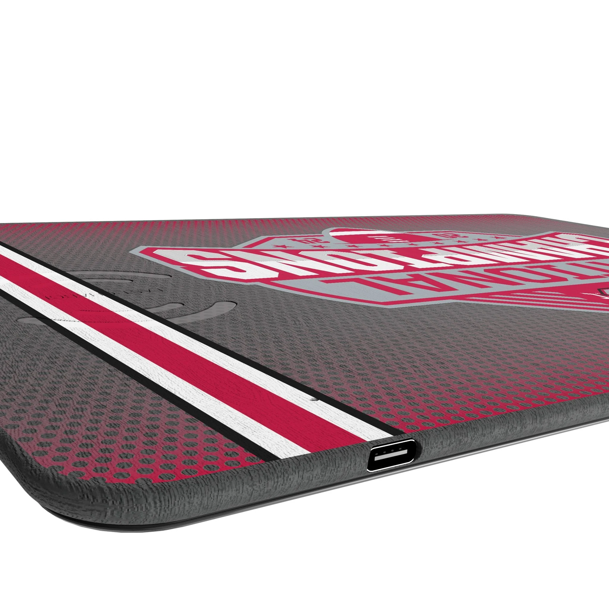 Ohio State University Buckeyes 2024 College Football Playoff National Champion 15-Watt Wireless Charger and Mouse Pad - Image 3