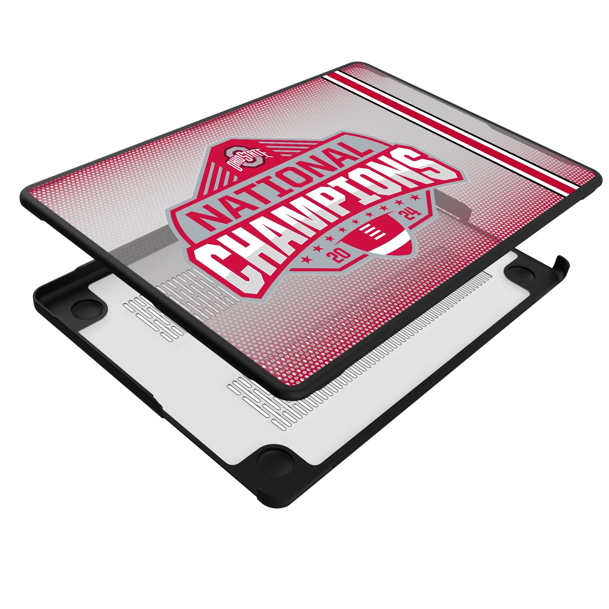 Ohio State University Buckeyes 2024 College Football Playoff National Champion Laptop Case for Apple MacBook - Image 4
