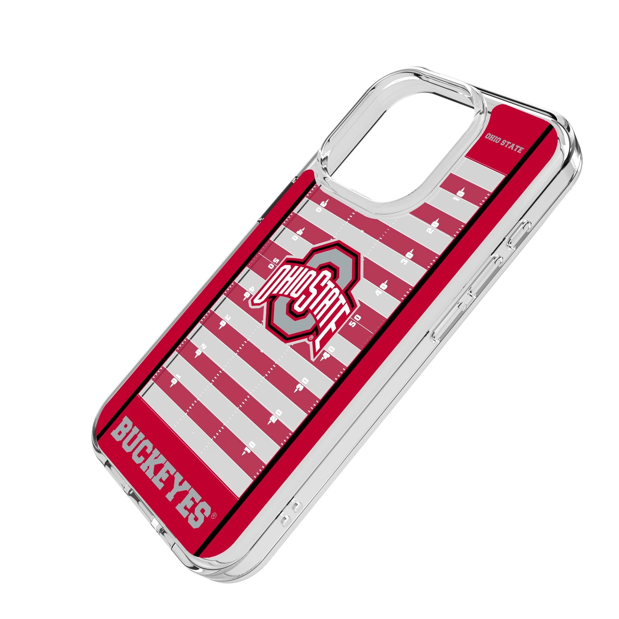 Ohio State University Buckeyes Field Clear Phone Case for Apple iPhone - Image 2