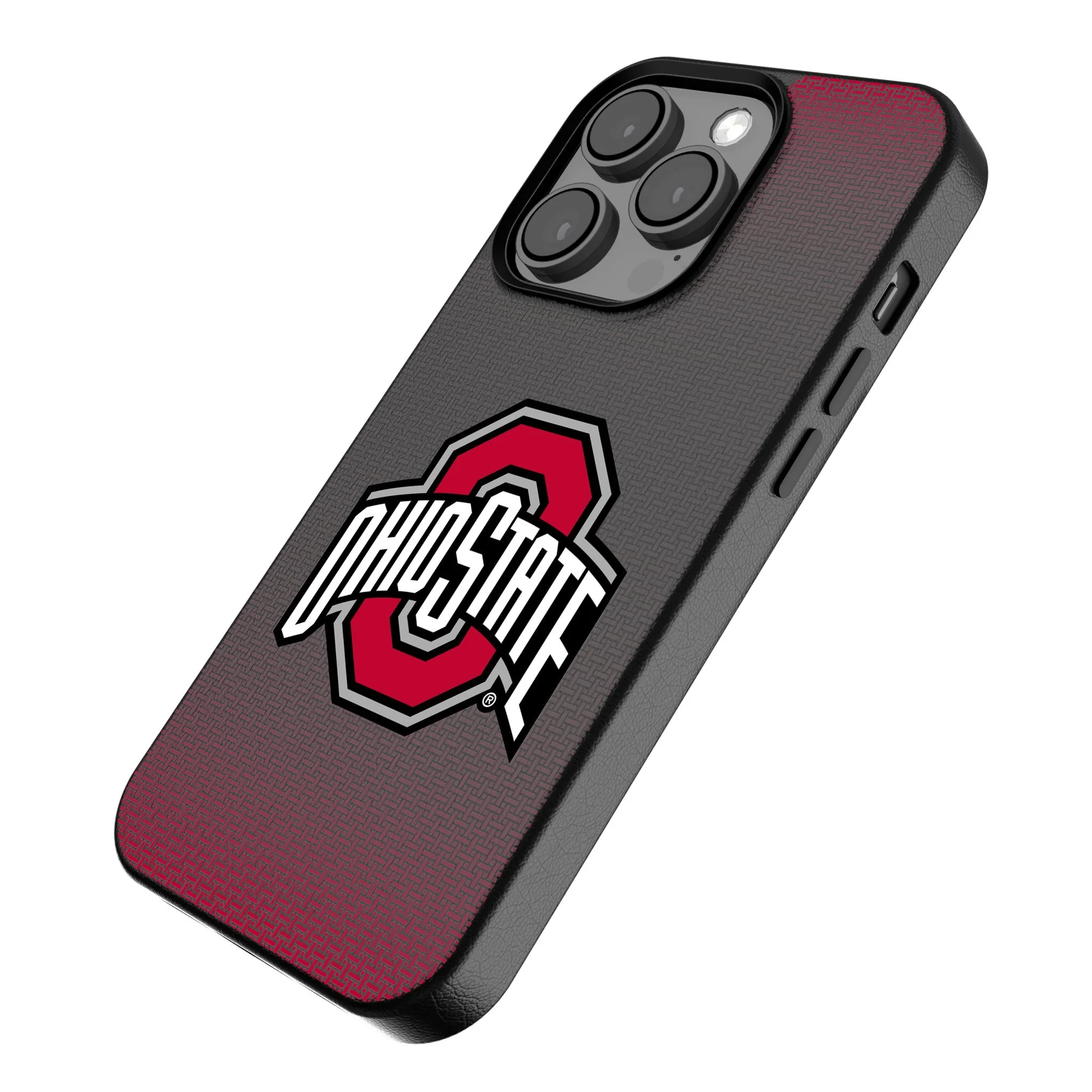 Ohio State University Buckeyes Linen MagSafe Compatible Phone Case for Apple iPhone - Image 2