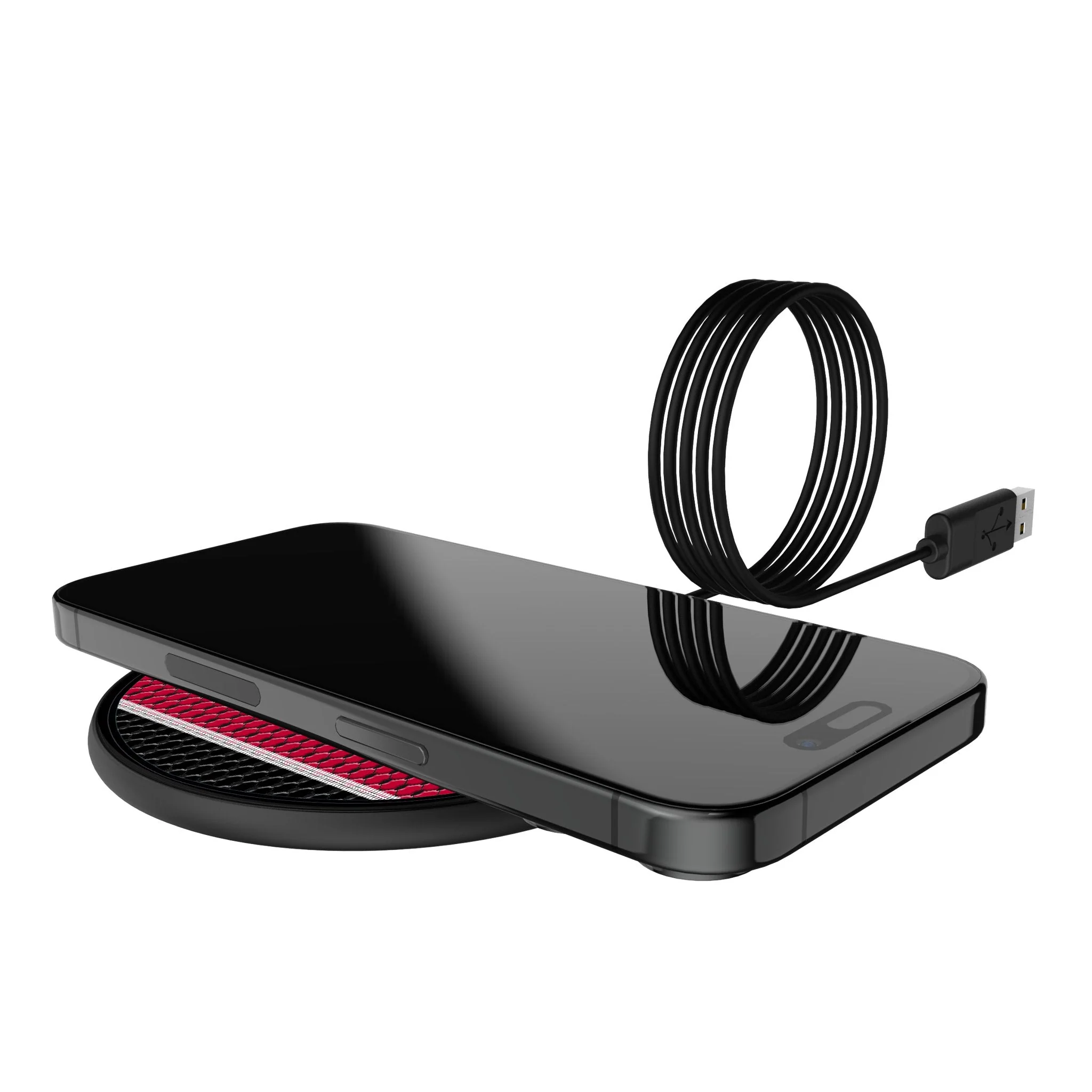 Ohio State University Buckeyes Mesh 15-Watt Wireless Charger - Image 5