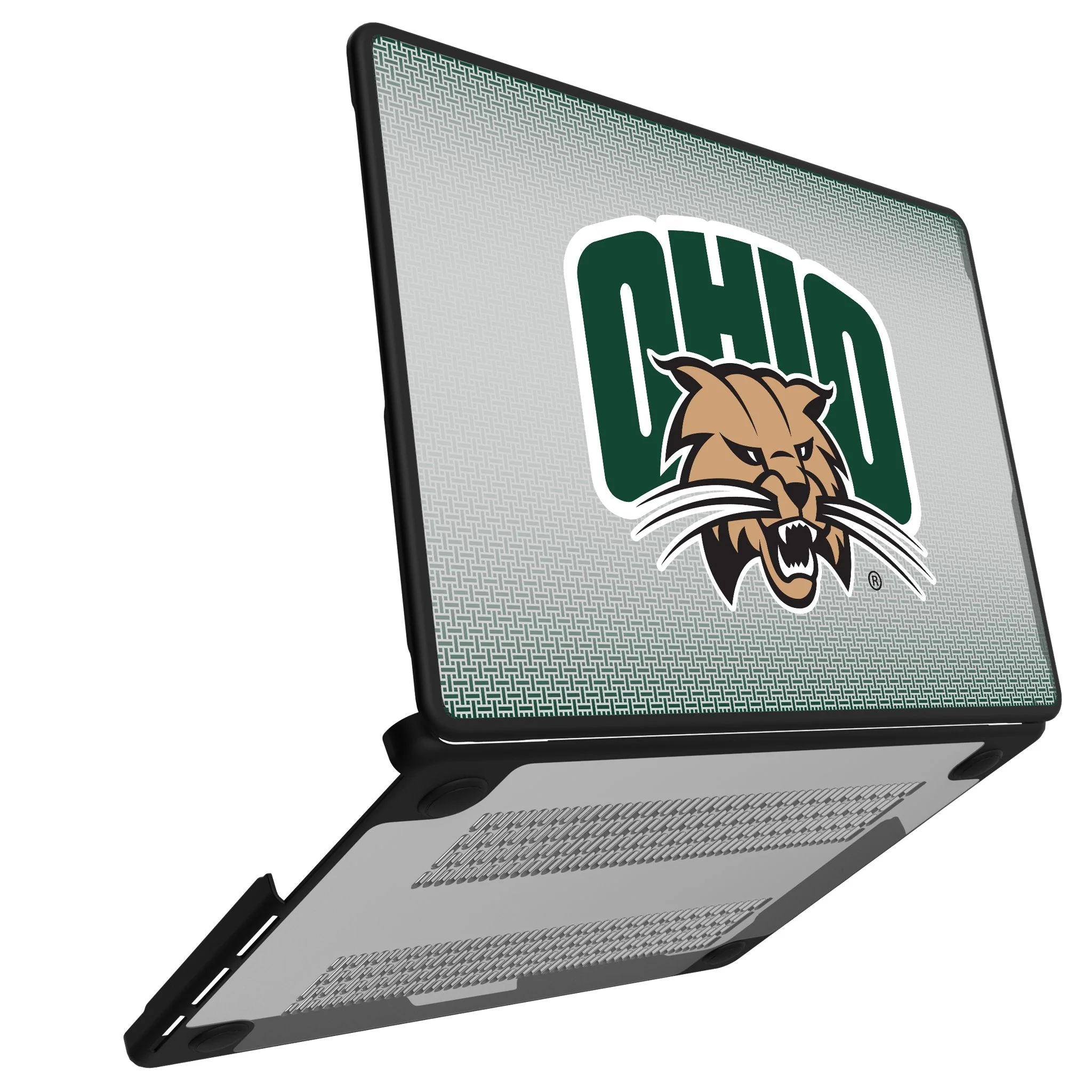 Ohio University Bobcats Linen Laptop Case for Apple MacBook - Image 2