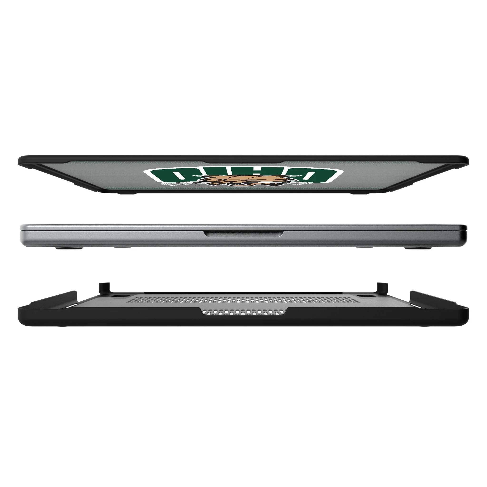 Ohio University Bobcats Linen Laptop Case for Apple MacBook - Image 7