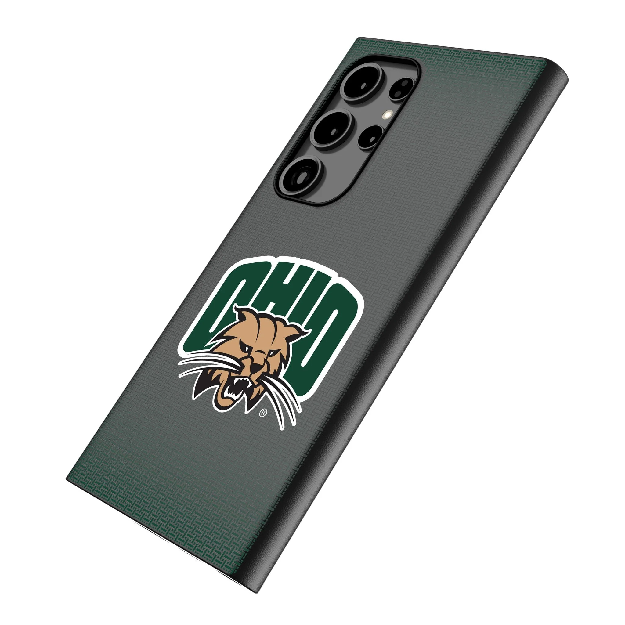 Ohio University Bobcats Linen MagSafe Compatible Phone Case for Samsung Galaxy - Image 2