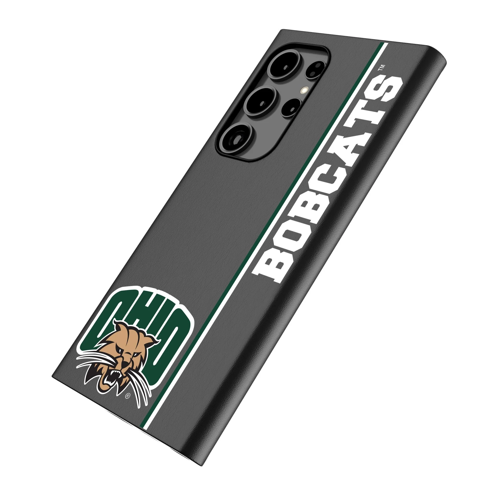 Ohio University Bobcats Sidebar MagSafe Compatible Phone Case for Samsung Galaxy - Image 2