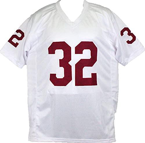 OJ Simpson Autographed White College Style Jersey w/Heisman- JSA W Silver - Image 2