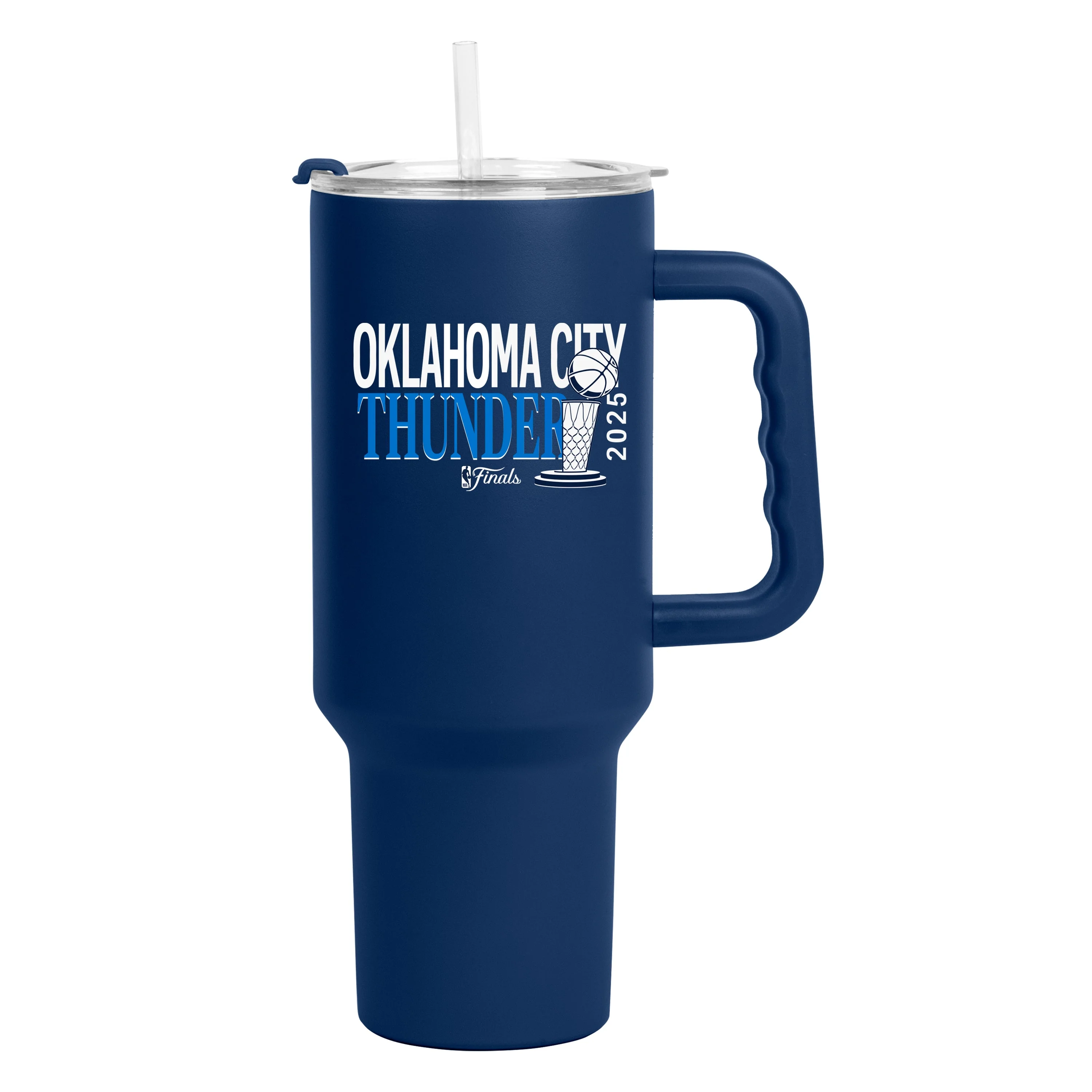 Oklahoma City Thunder 2025 NBA Champions 40oz PC Tumbler - Image 2