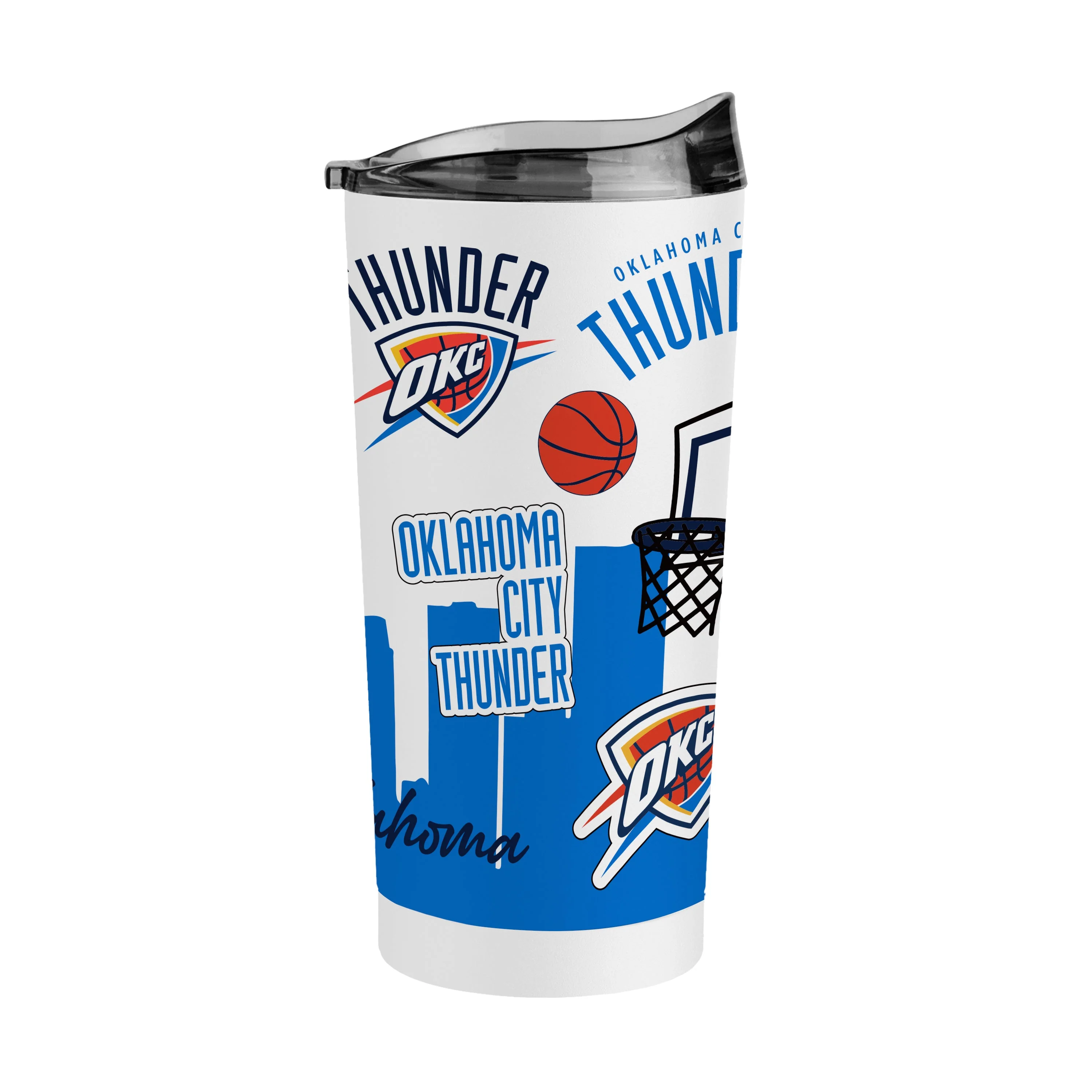 Oklahoma City Thunder 20oz Native Powder Coat Tumbler - Image 2