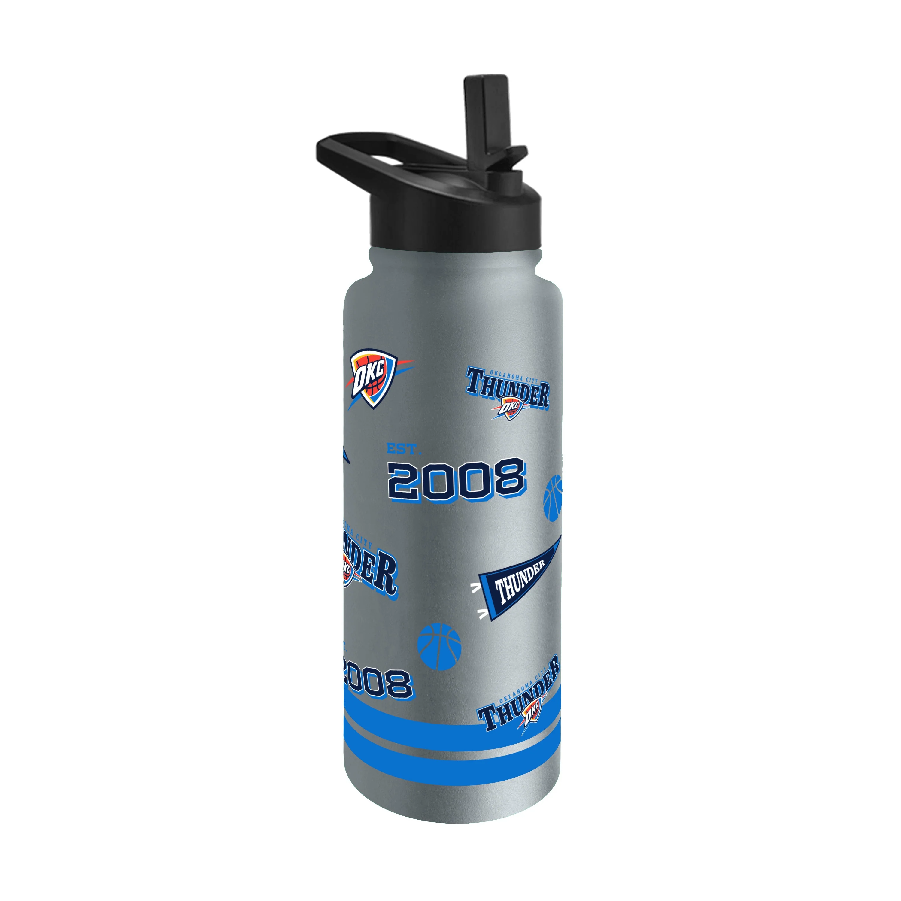 Oklahoma City Thunder 34oz Native Quencher Bottle - Image 2