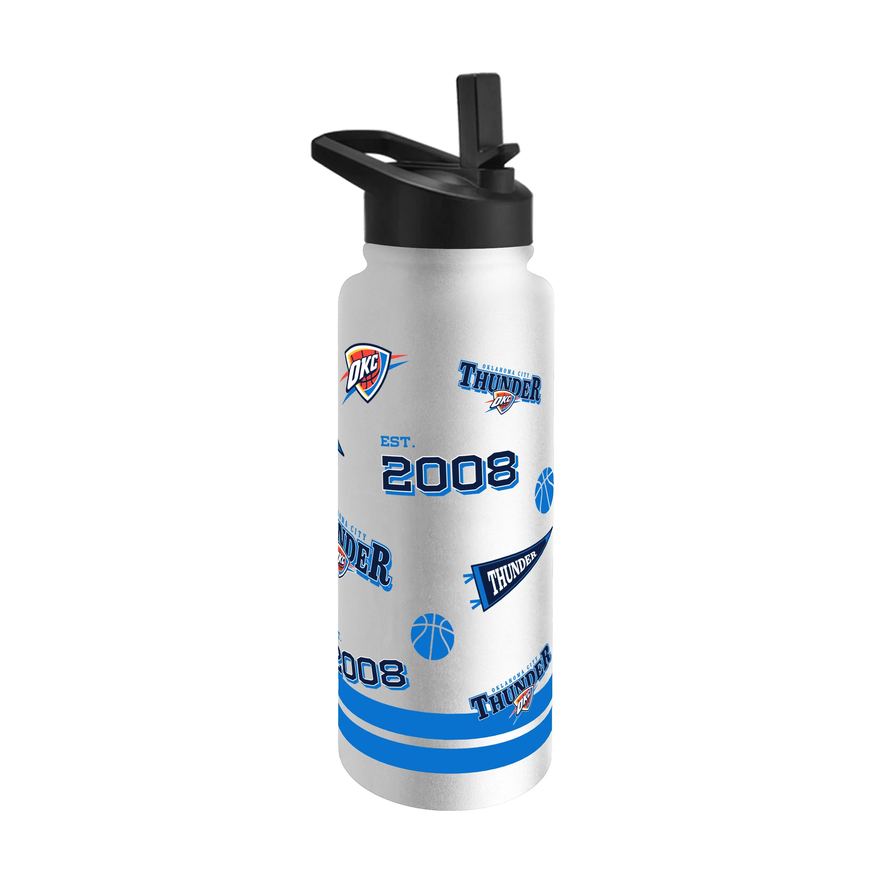 Oklahoma City Thunder 34oz Native Quencher Bottle - Image 2