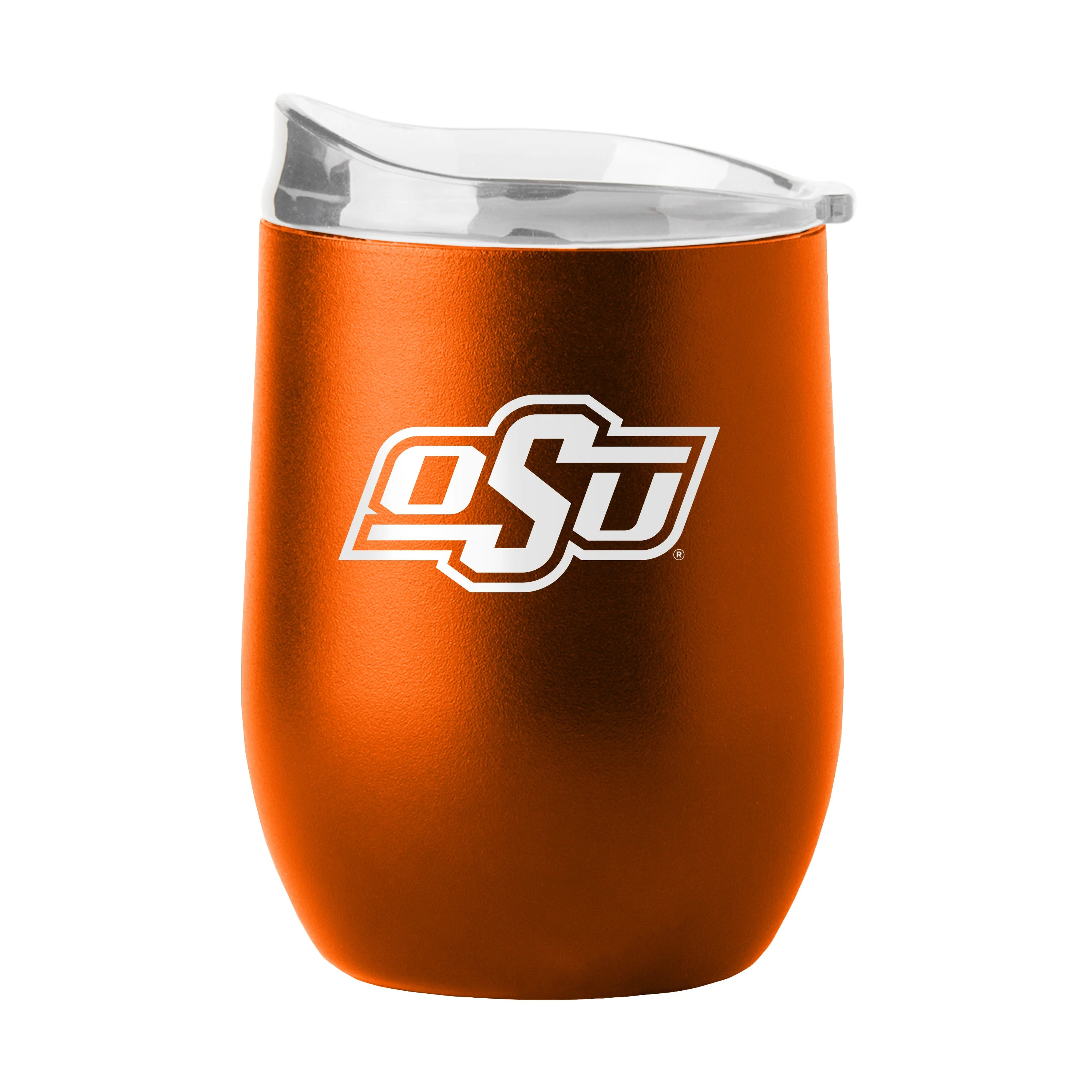 Oklahoma State 16oz Flipside Powder Coat Curved Beverage