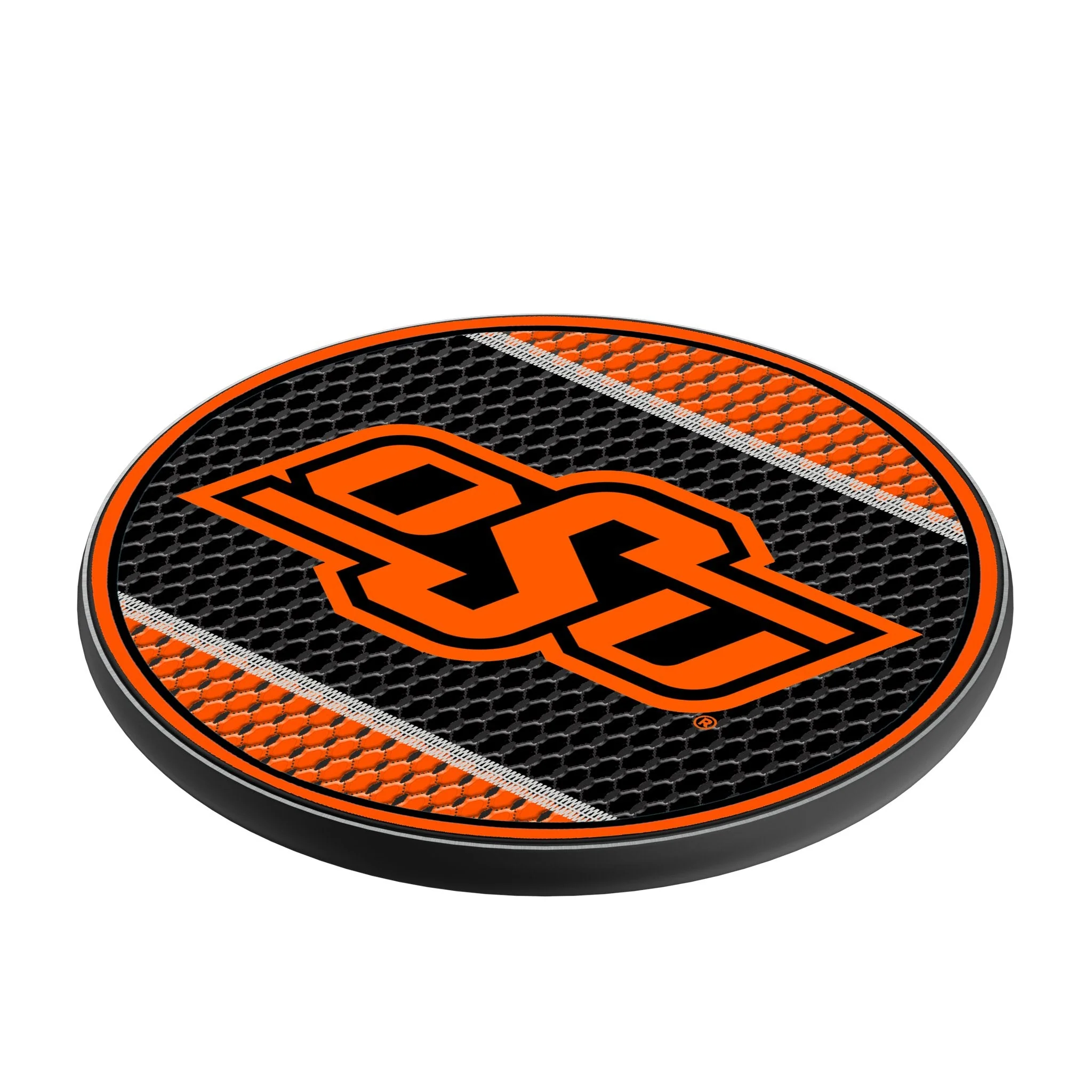 Oklahoma State University Cowboys Mesh 15-Watt Wireless Charger - Image 2