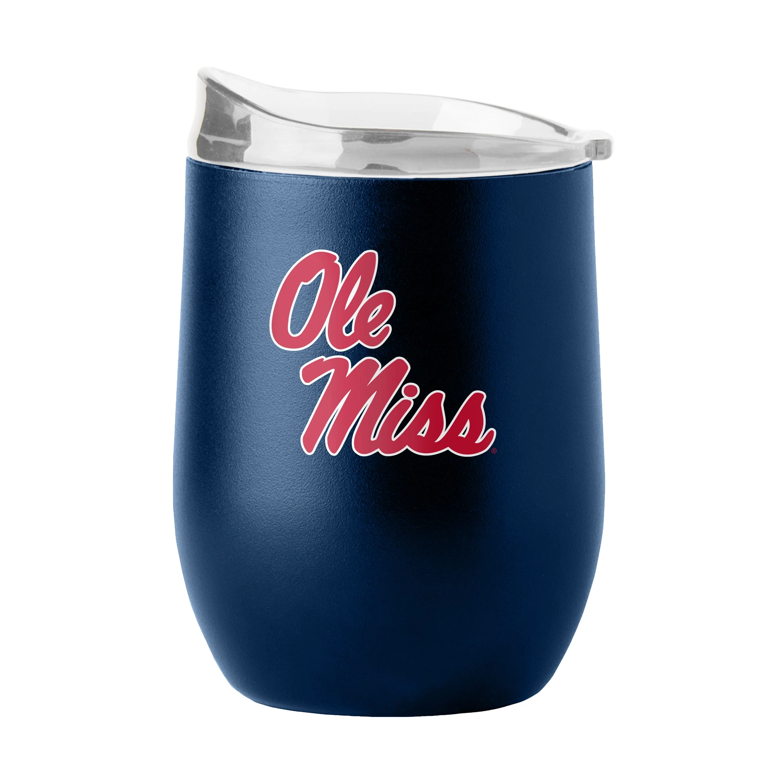 Ole Miss 16oz Flipside Powder Coat Curved Beverage