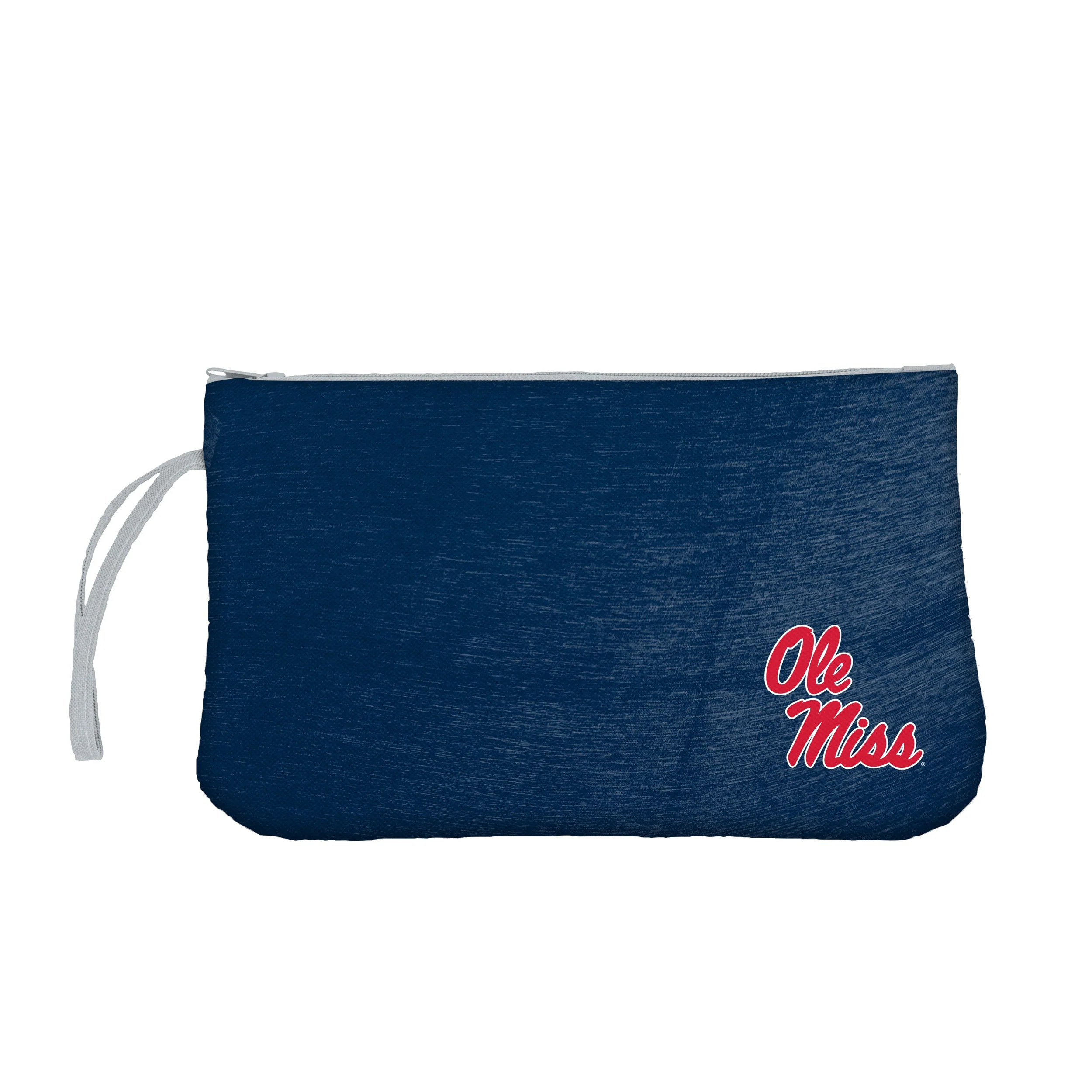 Ole Miss Crosshatch Wristlet