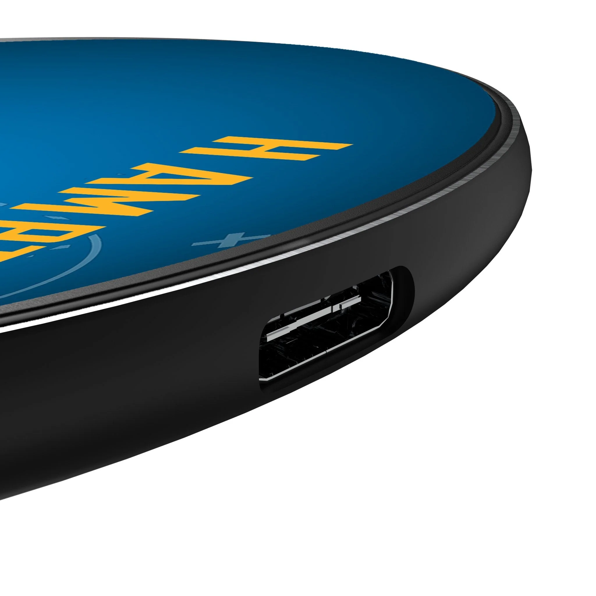 Omarion Hampton Los Angeles Chargers 8 Game Tactic 15-Watt Wireless Charger - Image 3